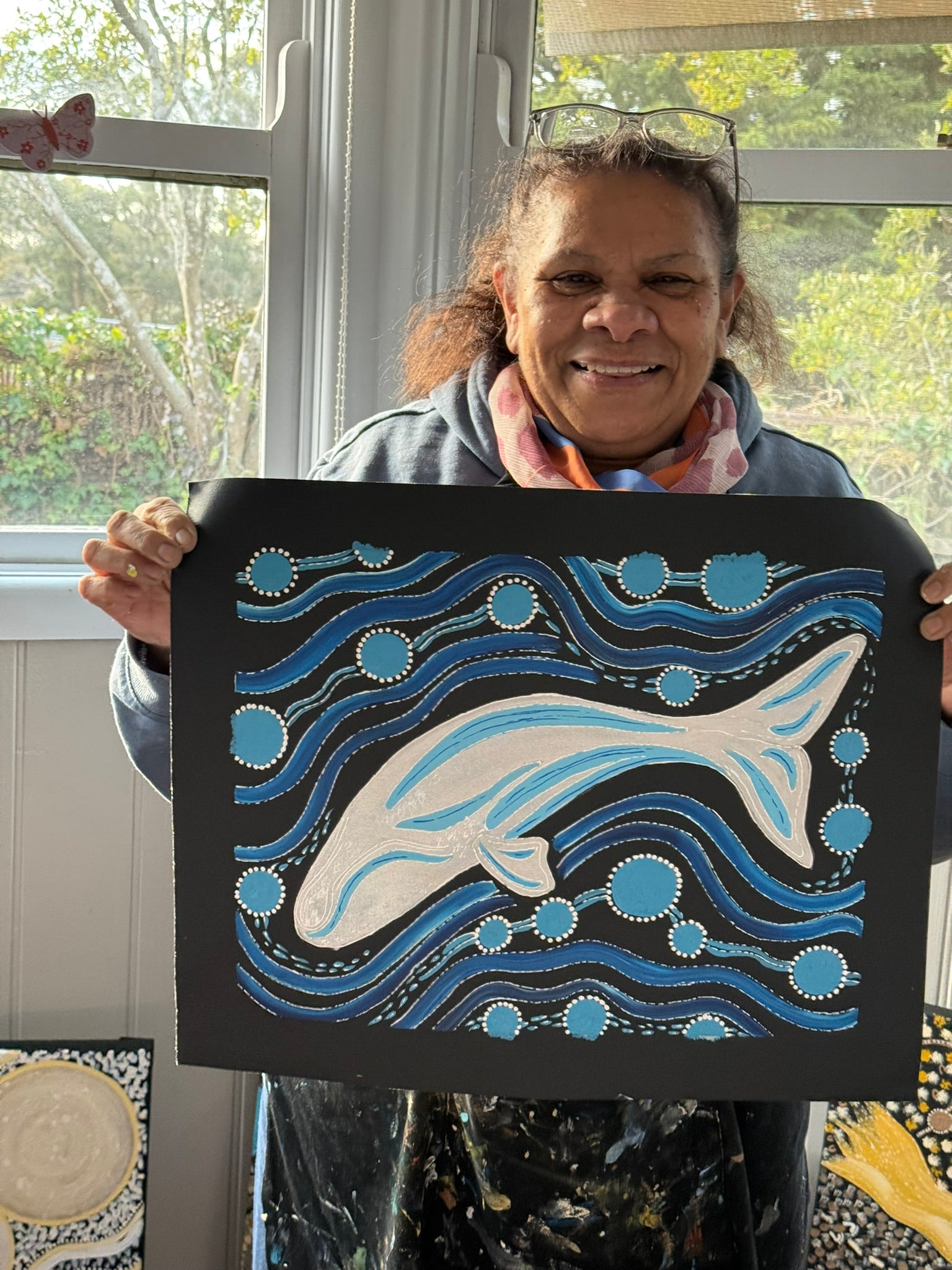 Deidre Burgoyne Rosier - Whale Dreaming .52-6