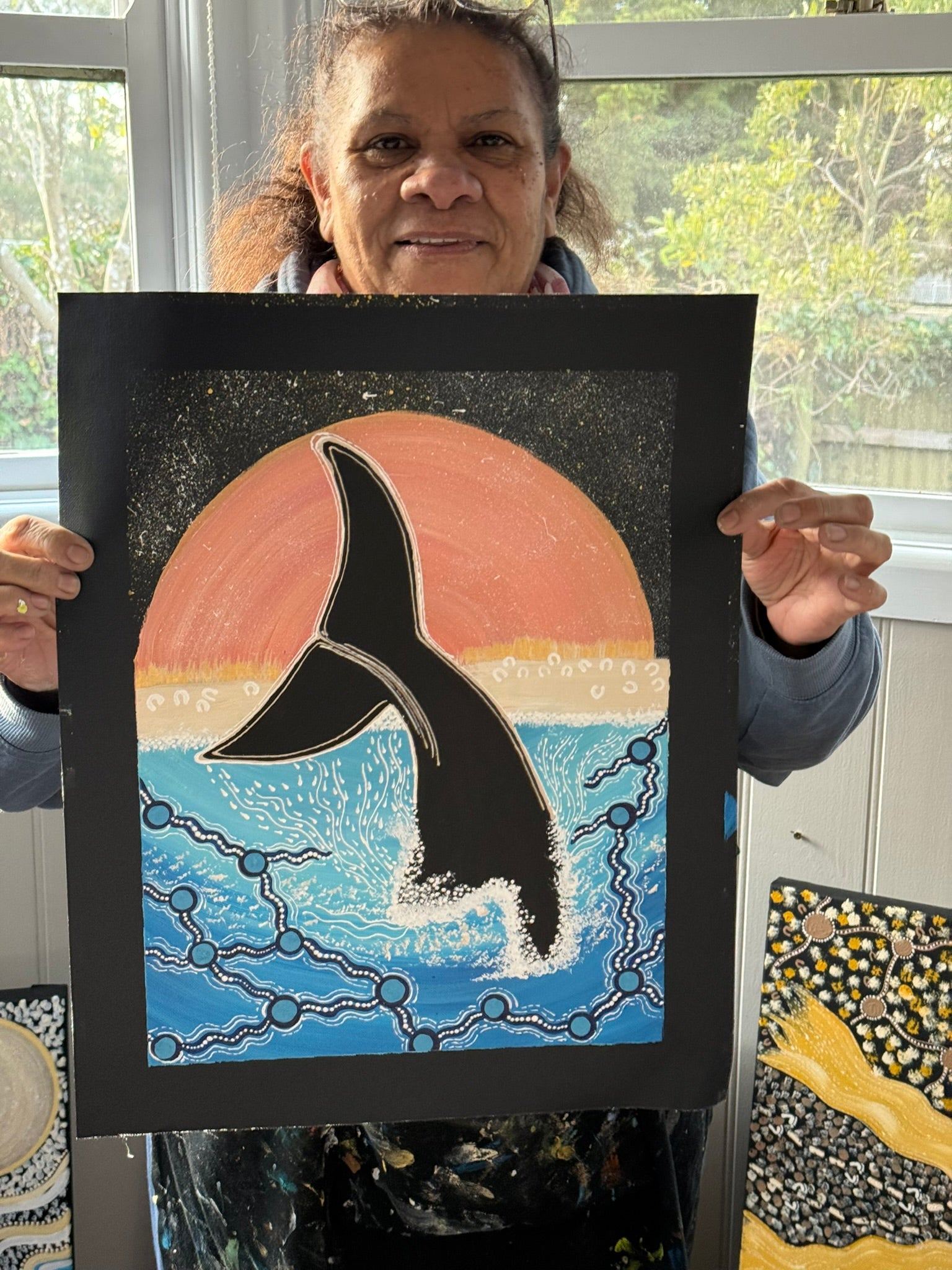 Deidre Burgoyne Rosier - Whale Dreaming .52-7