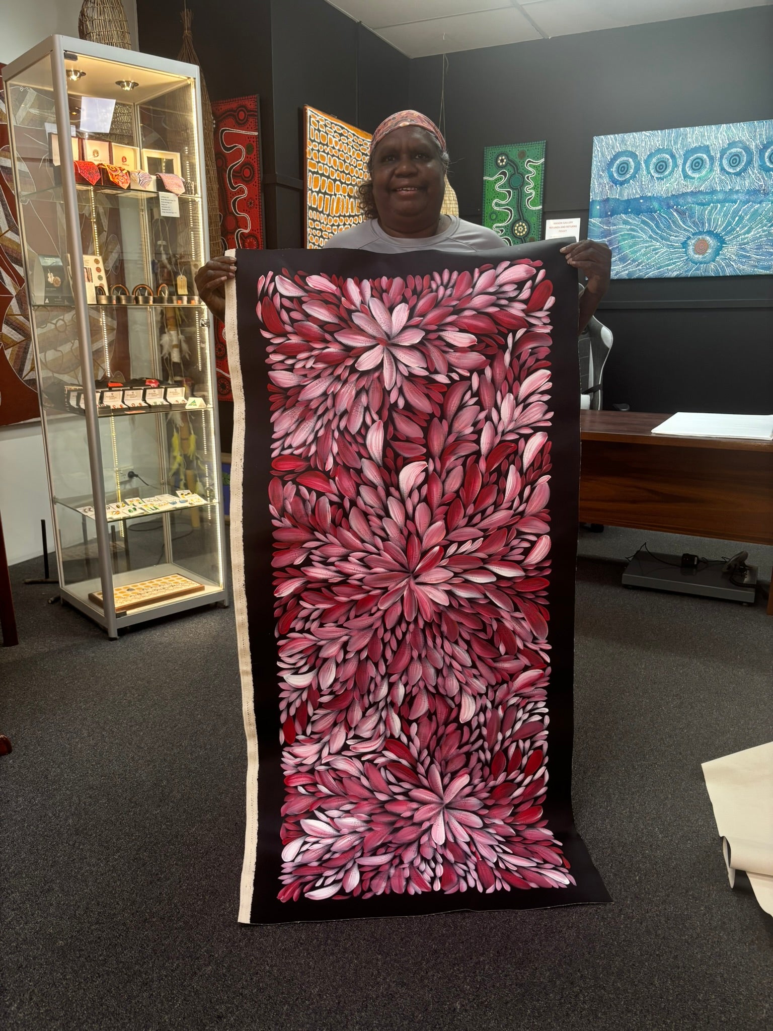 Louise Numina Napananka - Bush Medicine Leaves .57-48