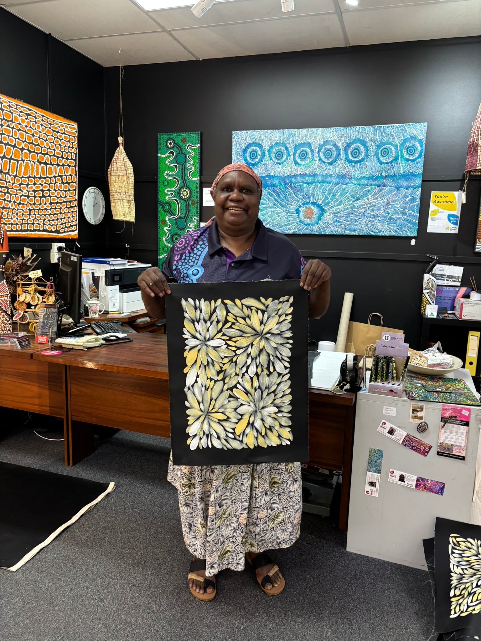 Louise Numina Napananka - Bush Medicine Flowers .60-33