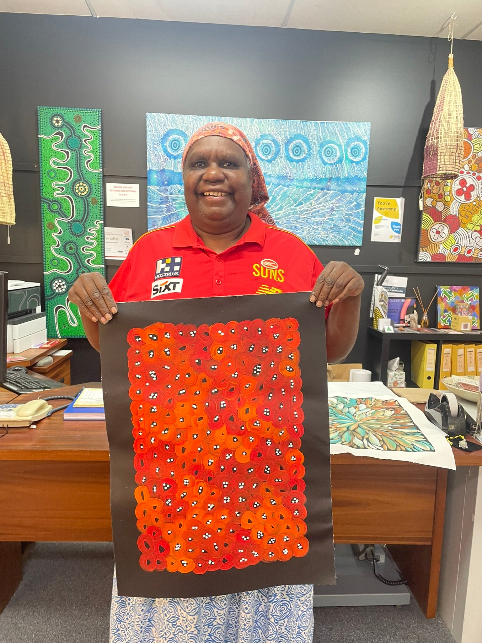 Louise Numina Napananka - Bush Melons .60-10