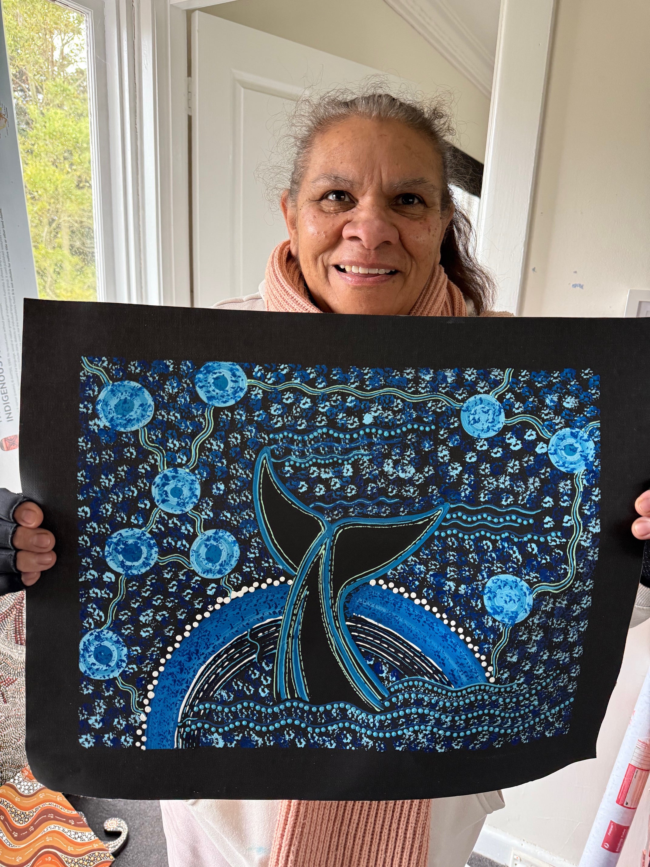 Deidre Burgoyne Rosier - Whale Dreaming .62-13