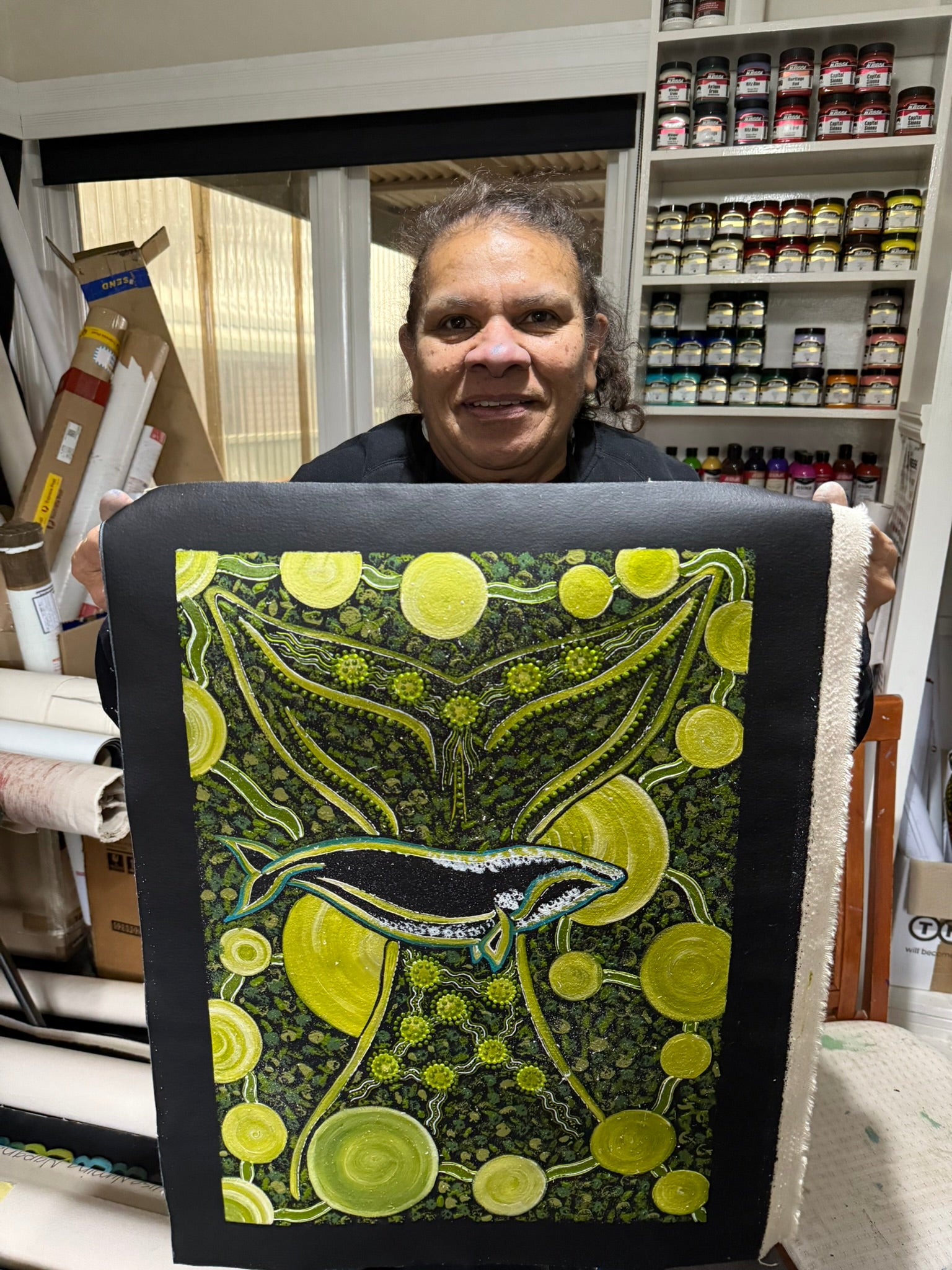 Deidre Burgoyne Rosier - Whale Dreaming .62-2