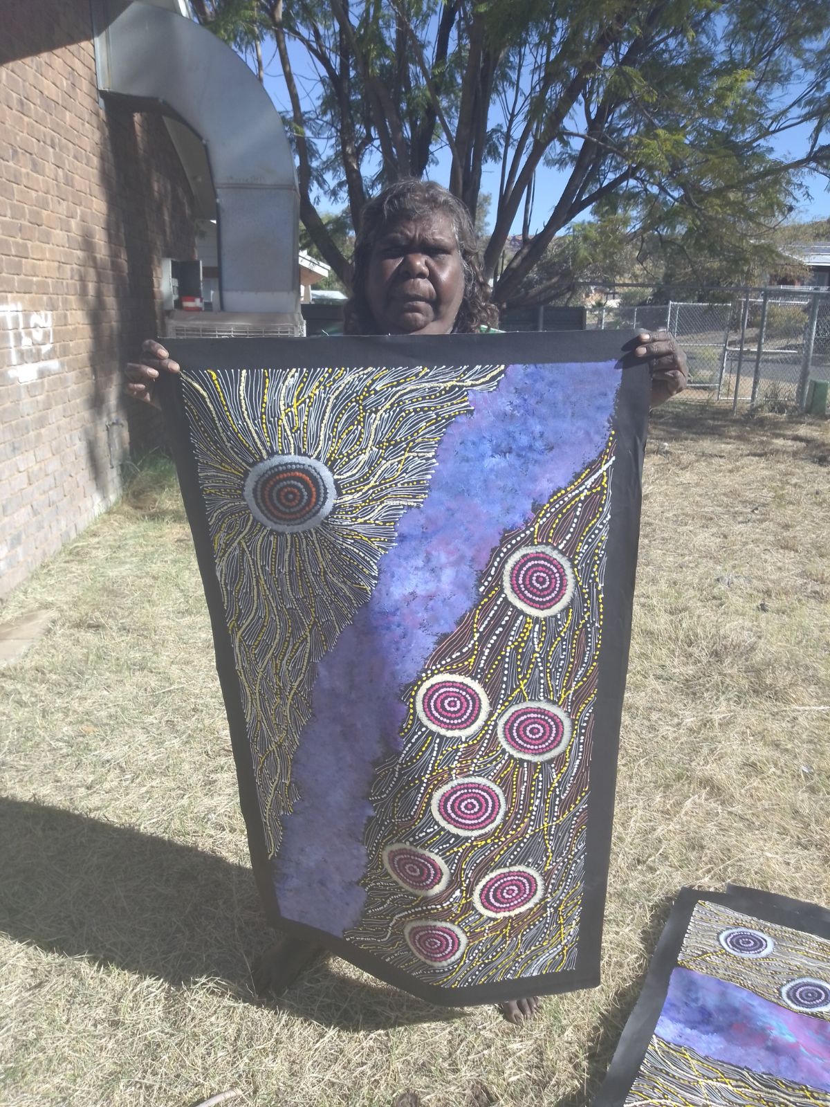 Maria Nampijinpa Brown - Seven Sisters Dreaming .63-8