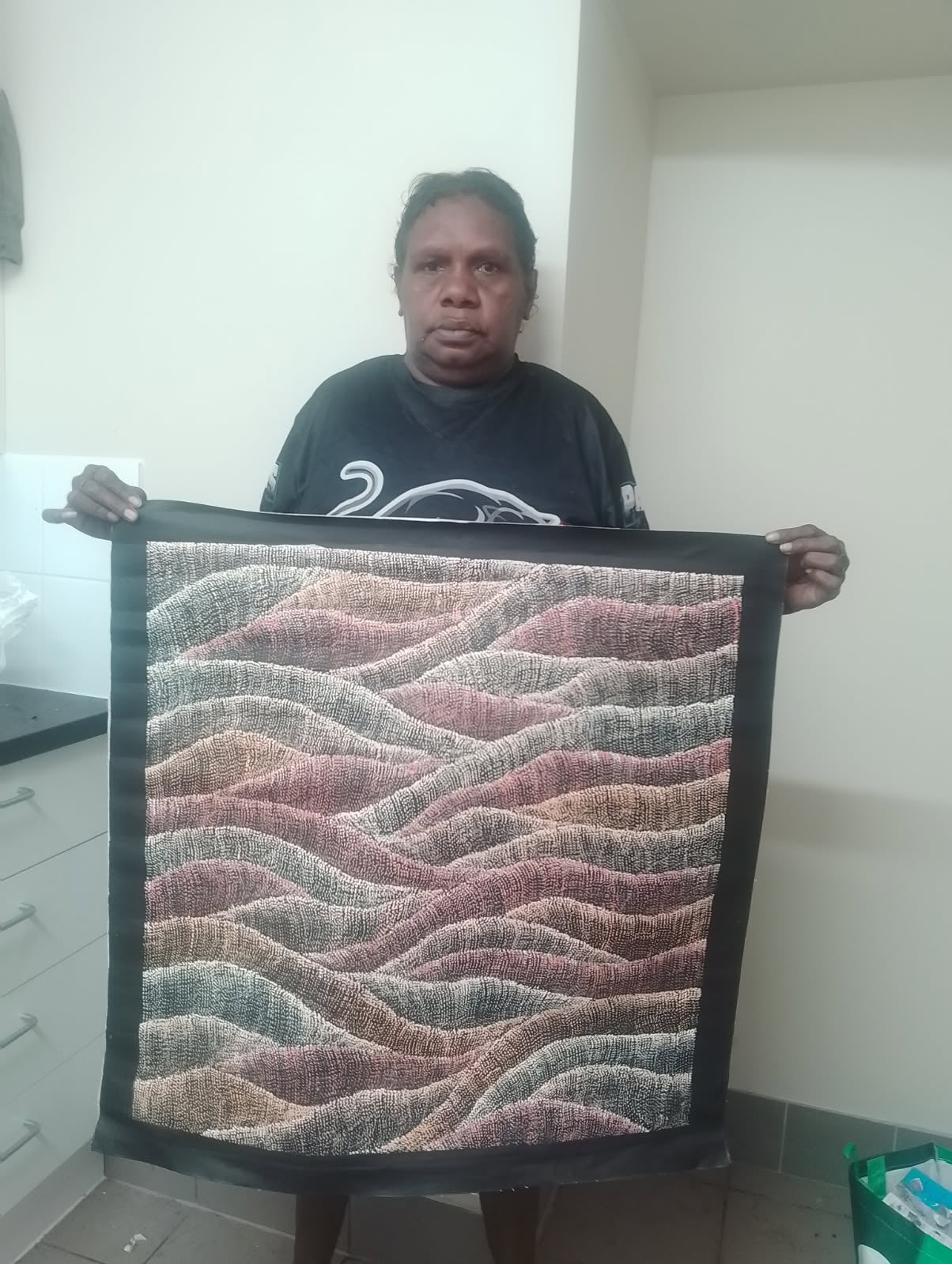 Debbie Nampijinpa Brown - Sand Dunes .78-7