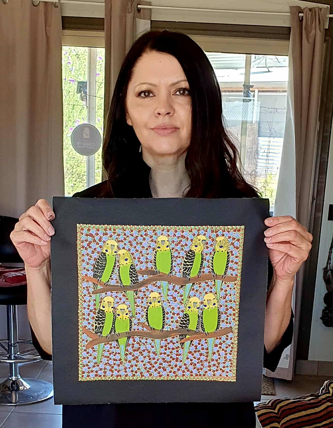 Kathleen Buzzacott - Budgies .88-4