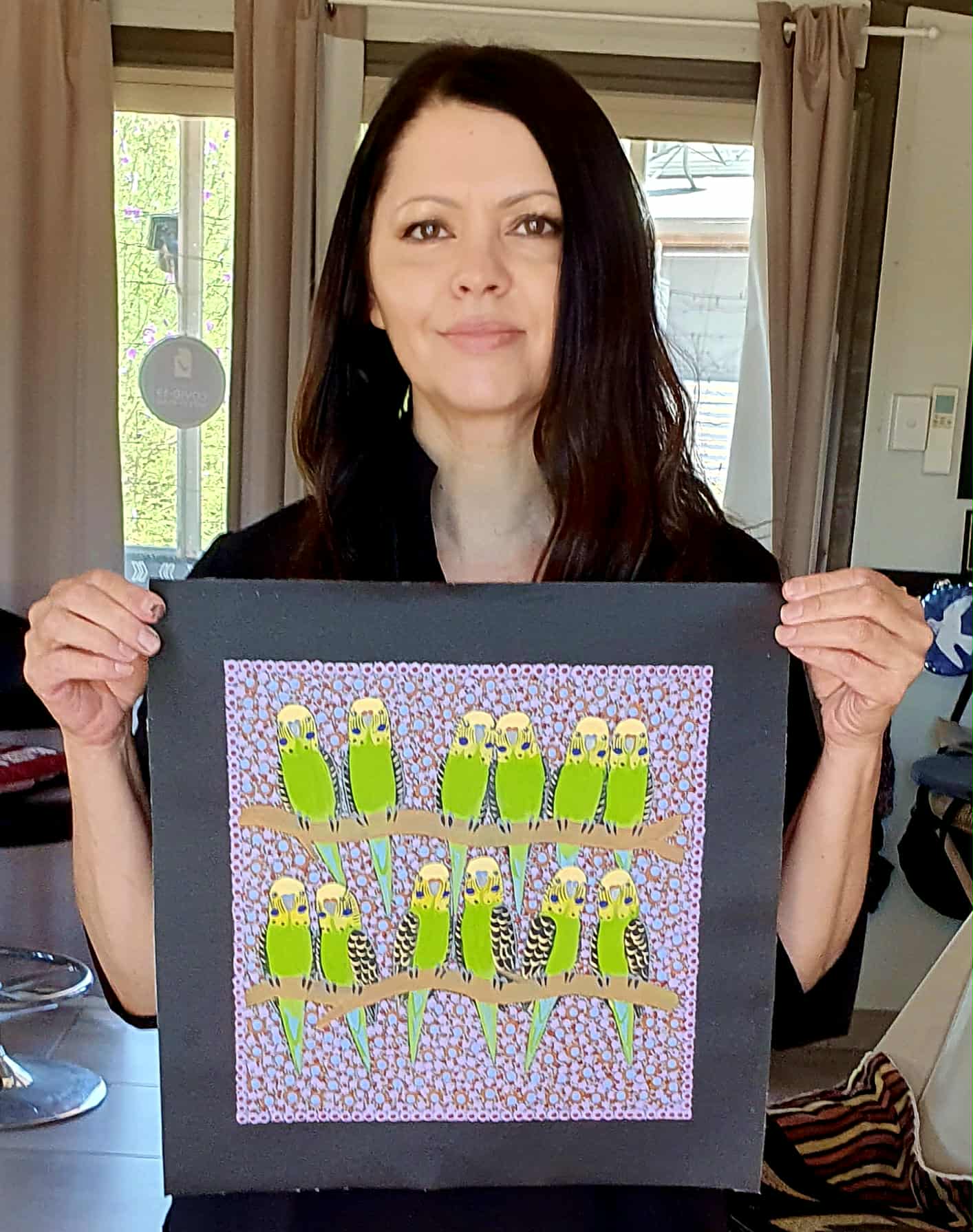 Kathleen Buzzacott - Budgies .88-6