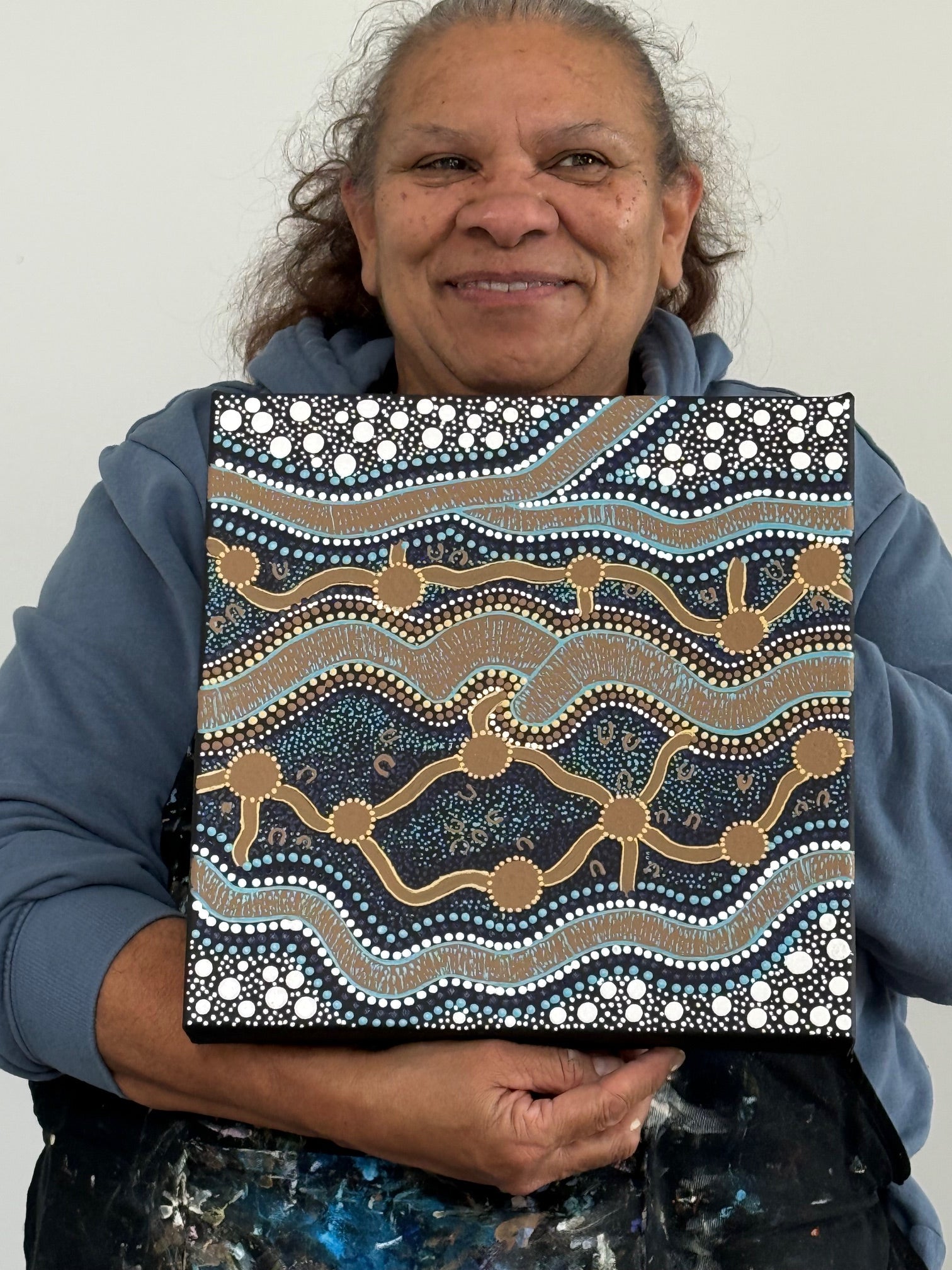 Deidre Burgoyne Rosier - Travels to the Sea and Lands .89-9 *pre-stretched*