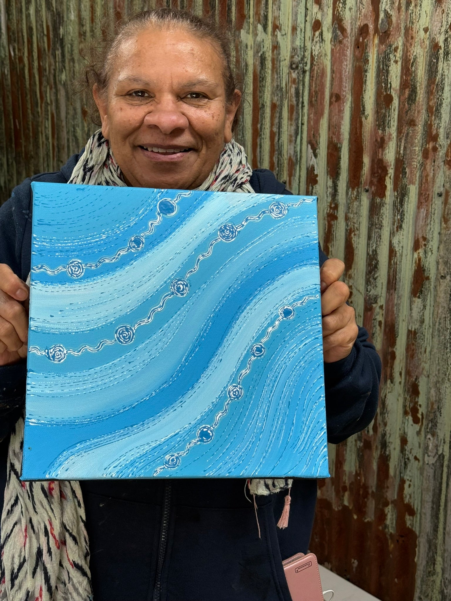 Deidre Burgoyne Rosier - Water Dreamings .89-16 *pre-stretched*