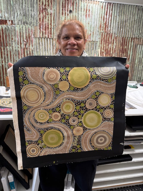 Deidre Burgoyne Rosier - Beautiful Rockholes Down by the Sea .89-27