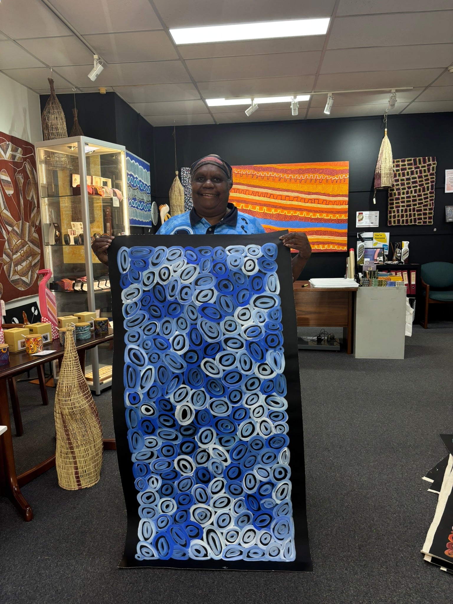 Louise Numina Napananka - Water Soakage .90-10