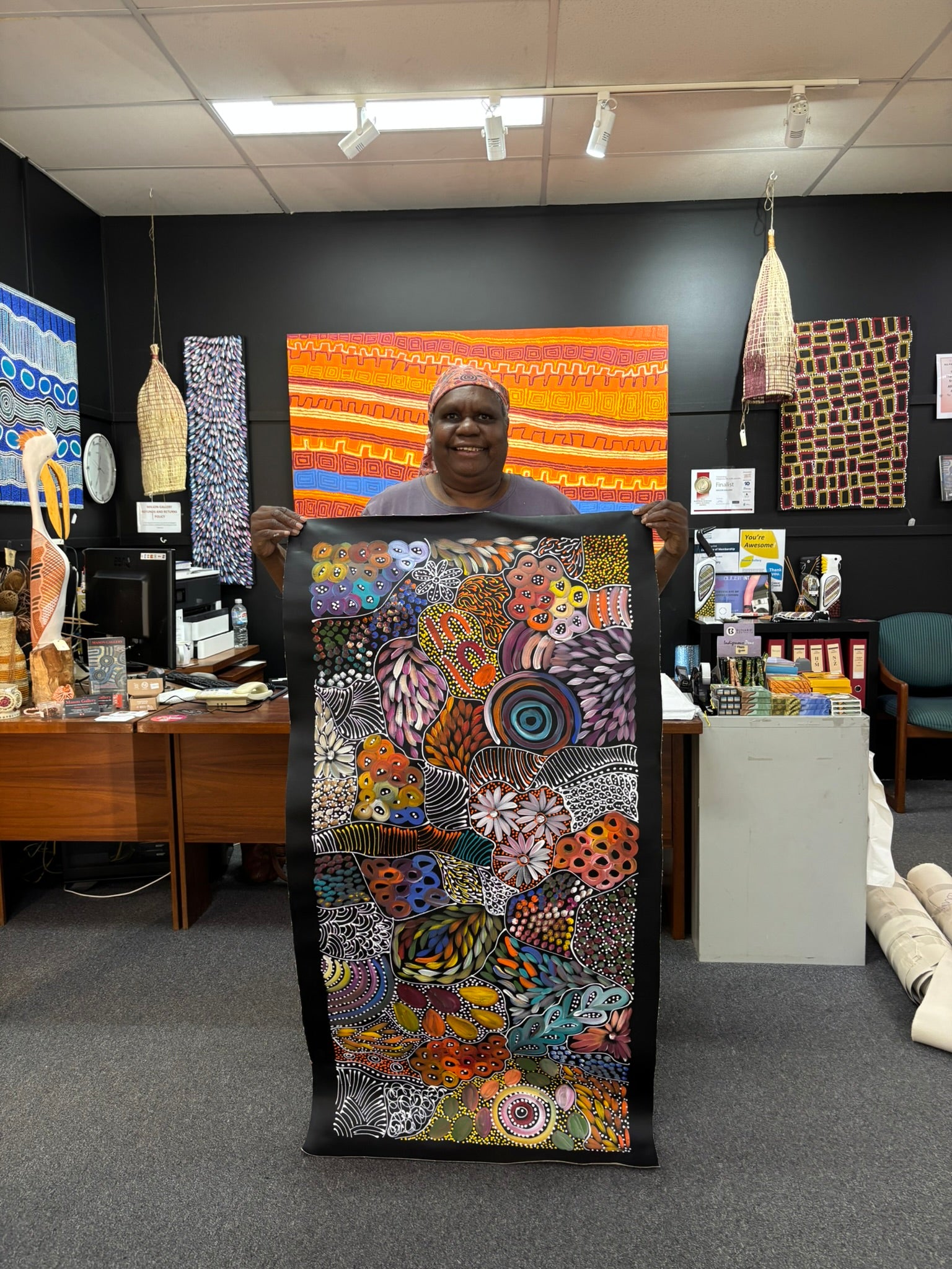 Louise Numina Napananka - Dreamtime .90-19