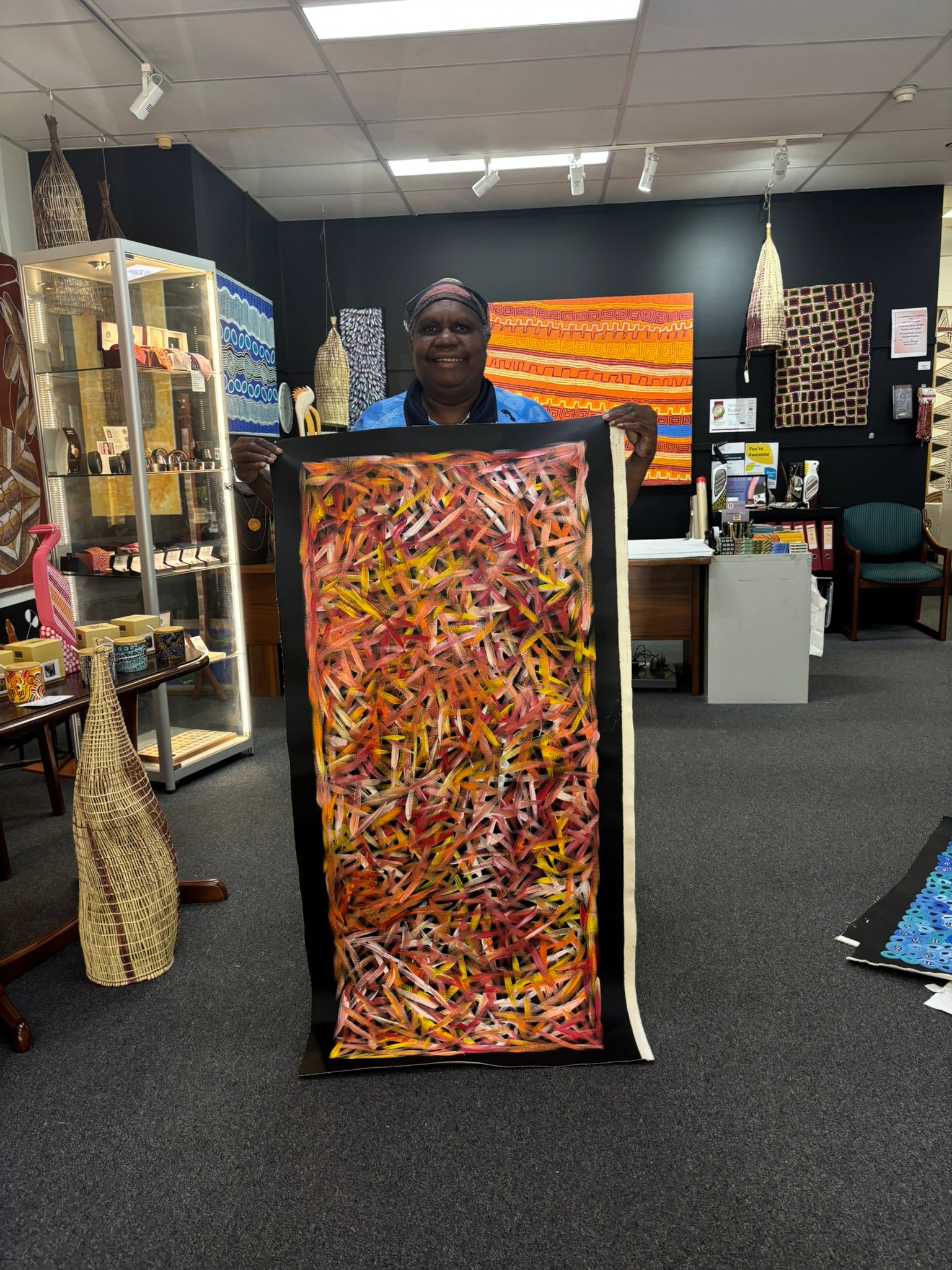 Louise Numina - Spinifex Grass .90-4