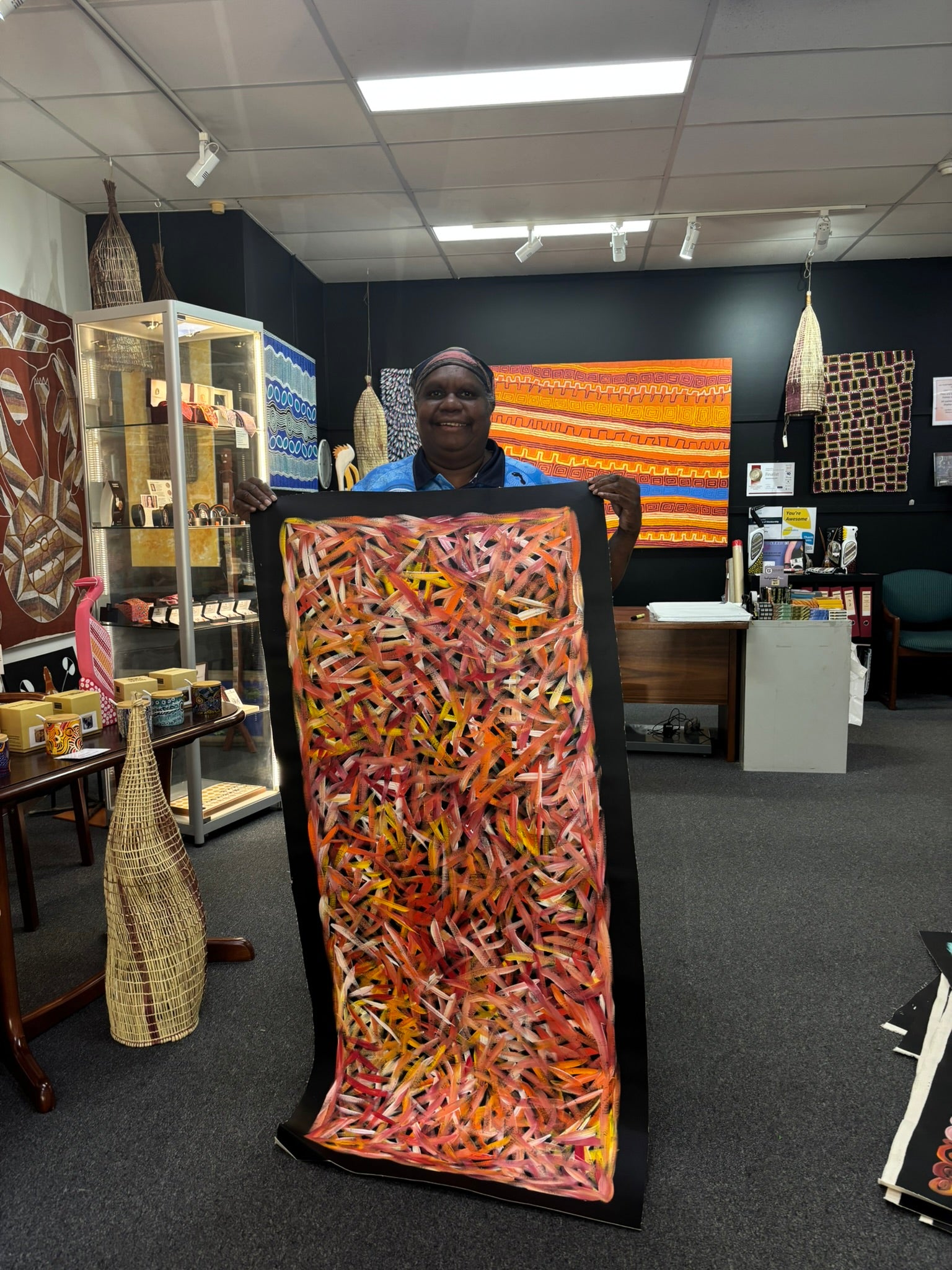 Louise Numina - Spinifex Grass .90-9