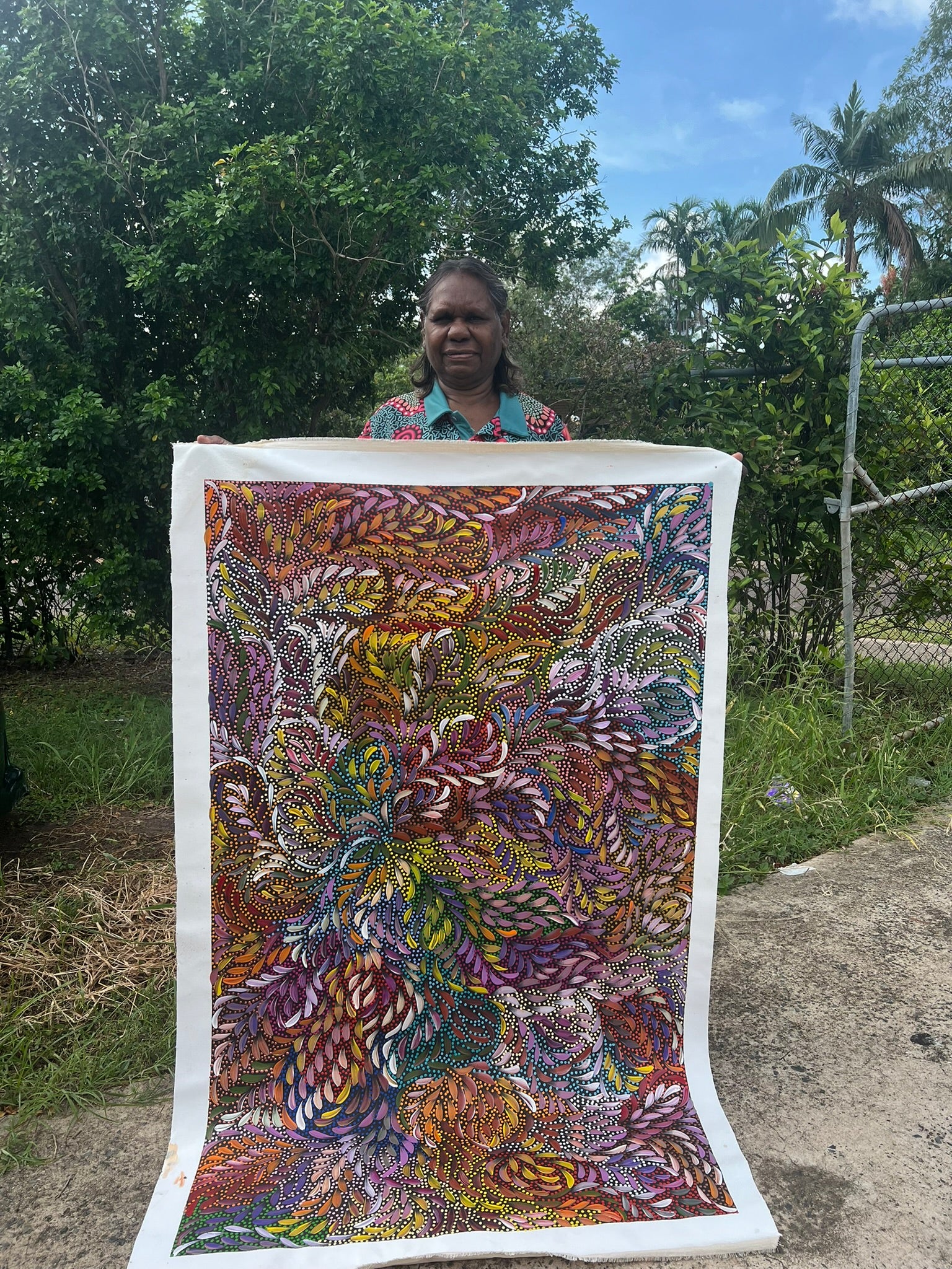 Caroline Numina - Bush Medicine Leaves .91-11