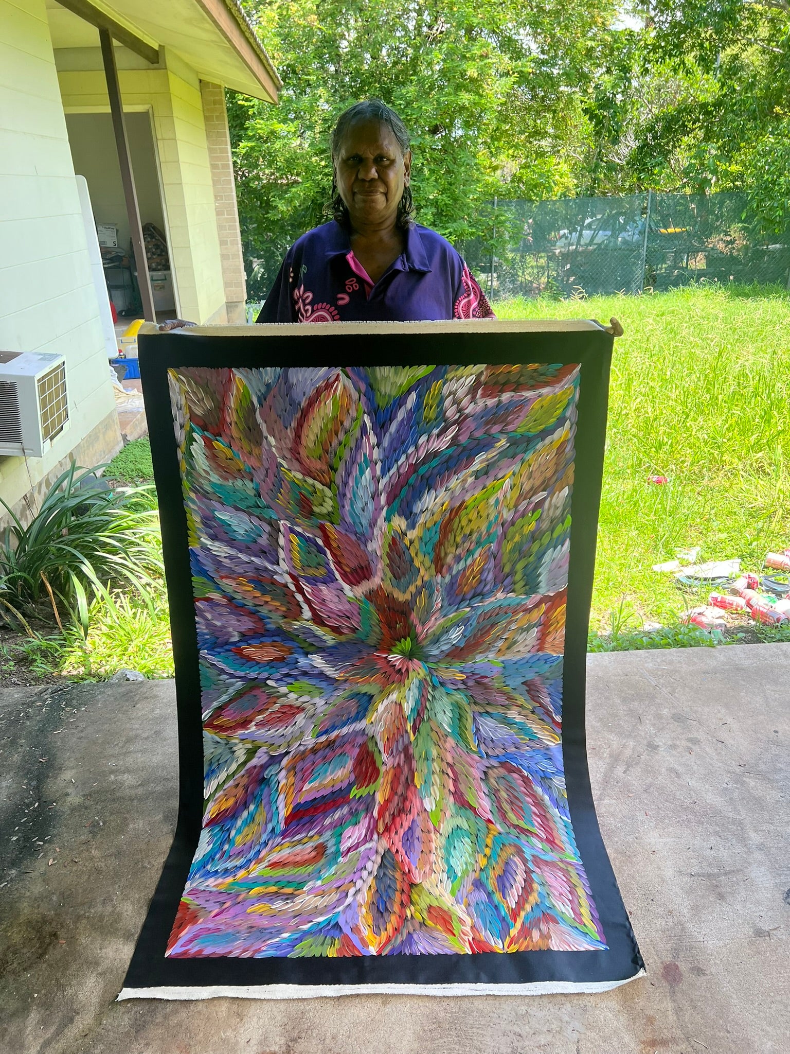 Caroline Numina - Bush Medicine Leaves .91-15