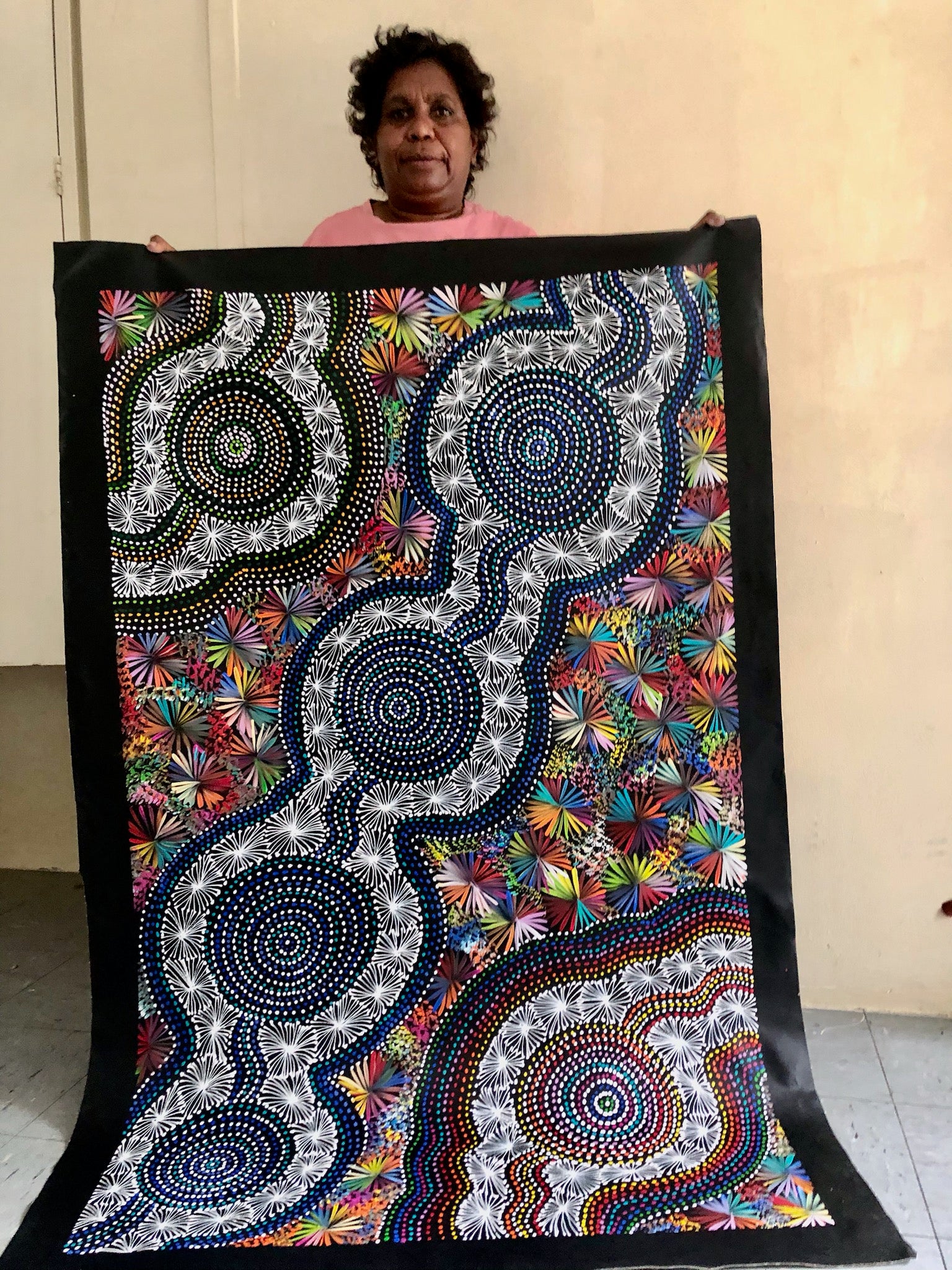 Selina Numina Kamprina - Seeds and Waterholes .92-24