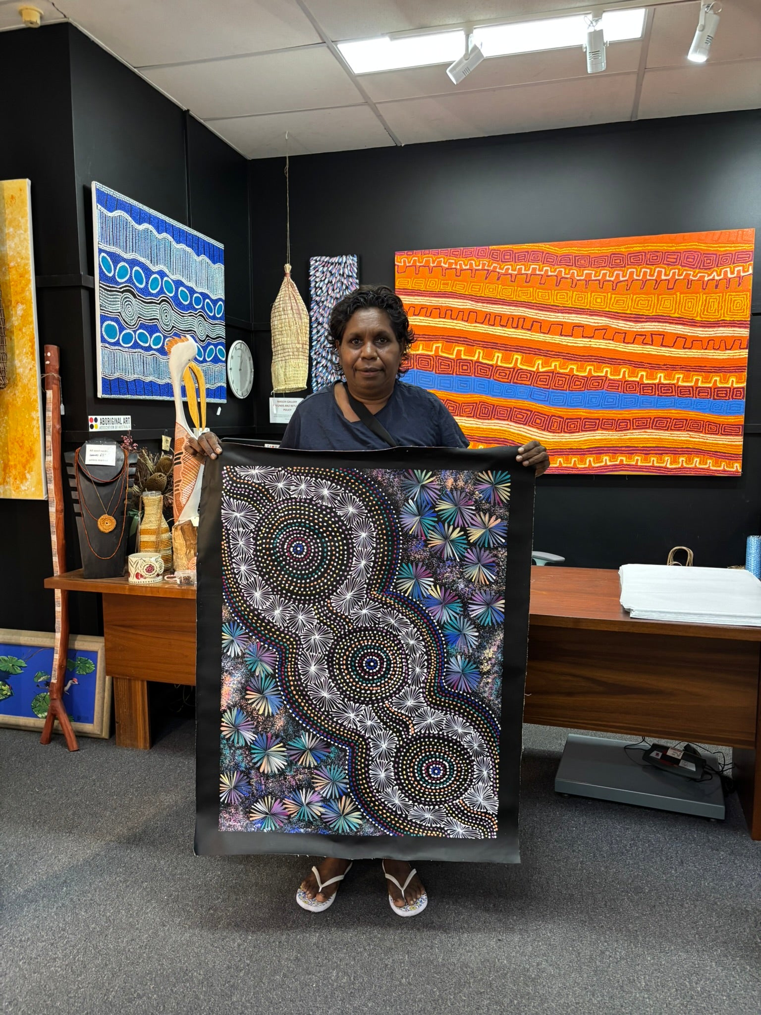 Selina Numina Kamprina - Seeds and Waterholes .92-1