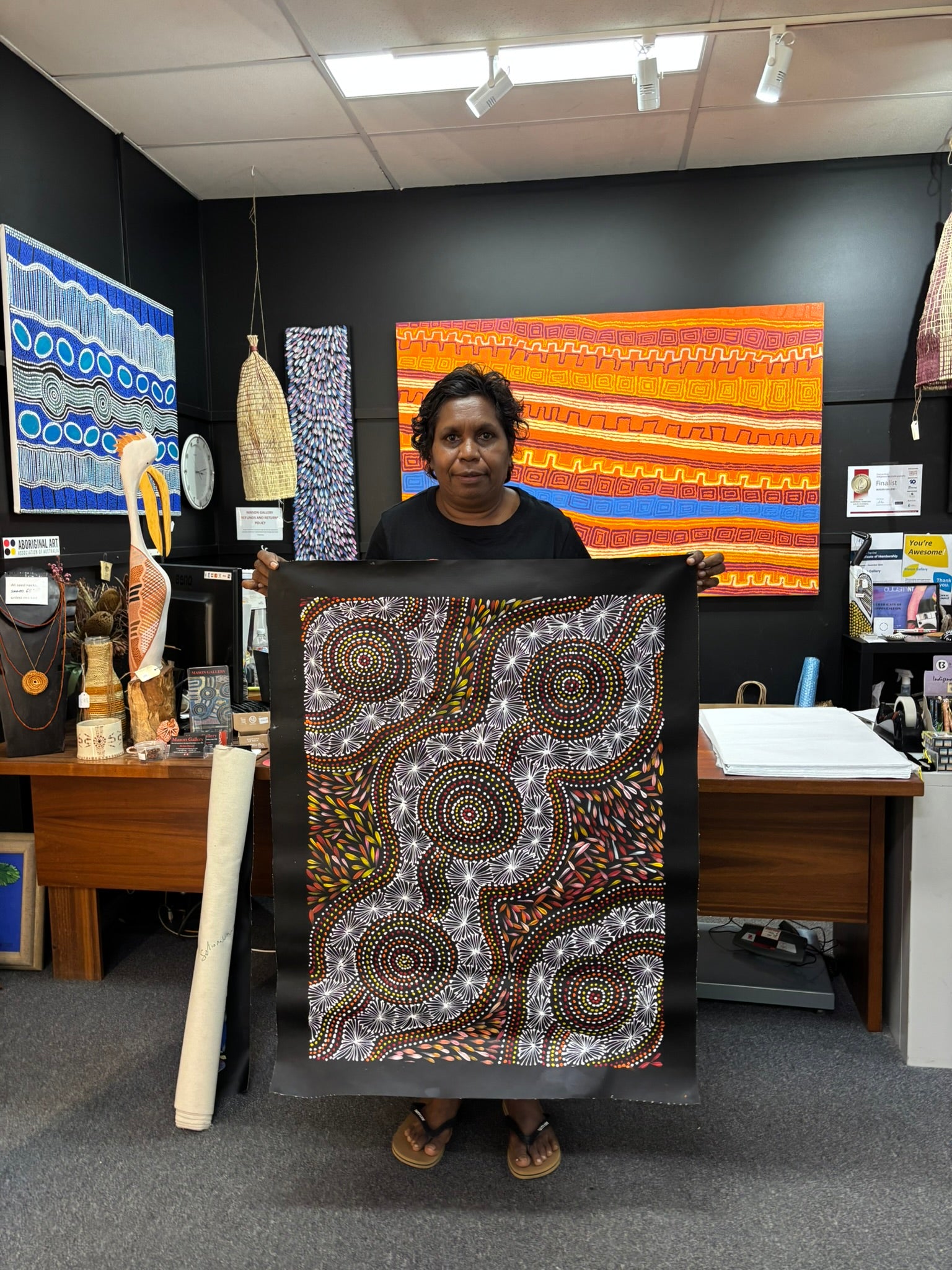 Selina Numina Kamprina - Seeds and Waterholes .92-5