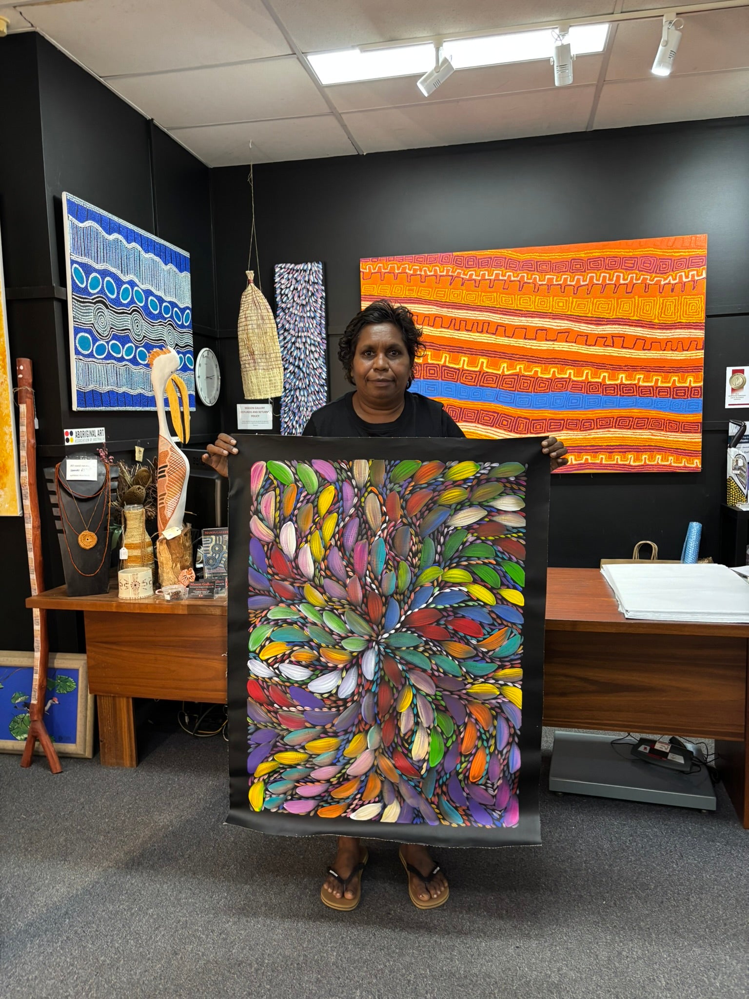 Selina Numina Kamprina - Bush Medicine Leaves .92-7