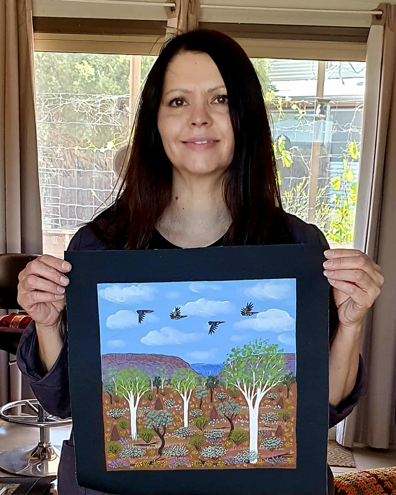 Kathleen Buzzacott - West MacDonnell Ranges .93-2