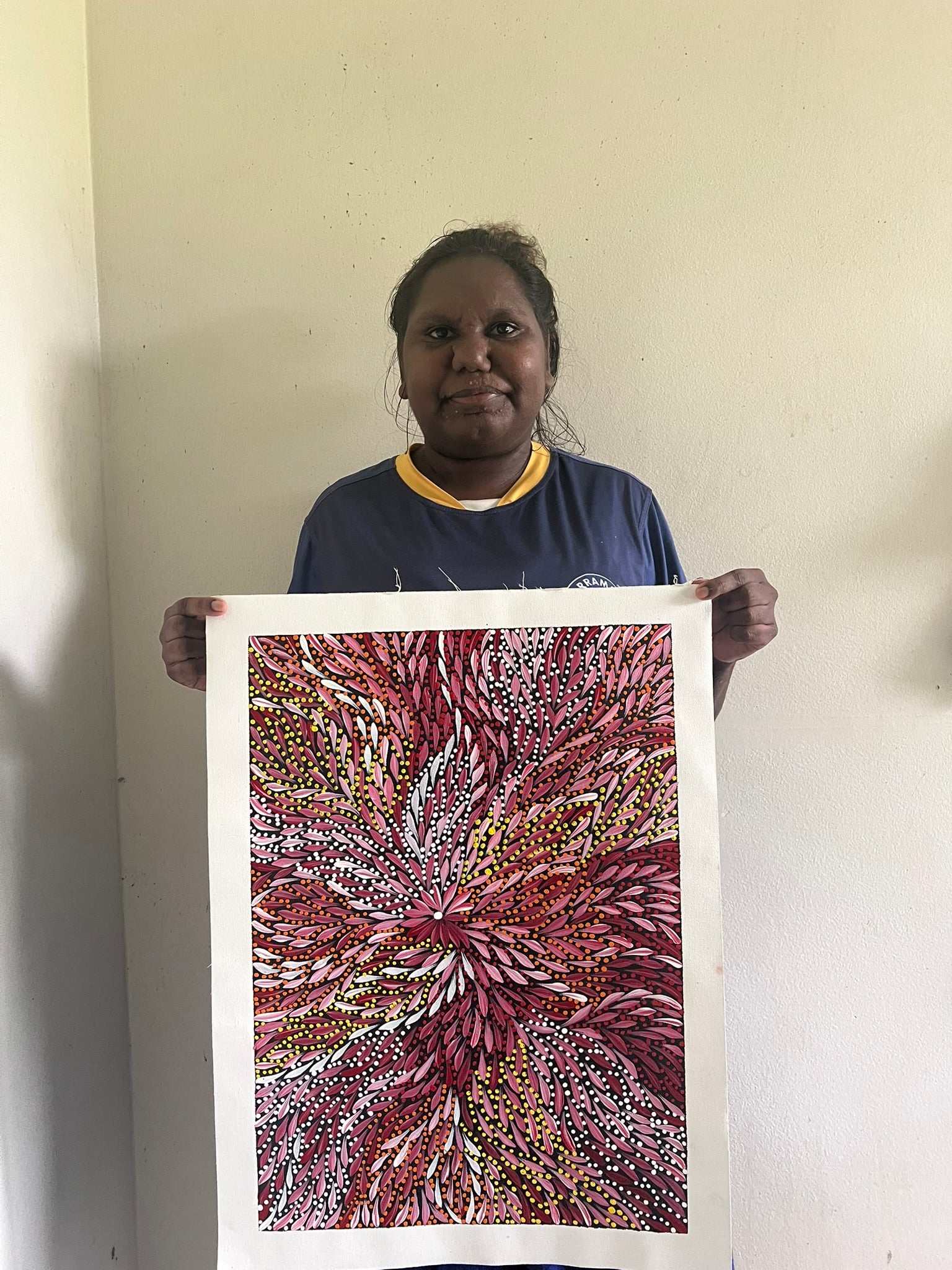 Sharon Turner - Bush Medicine Leaves with Seeds .94-8