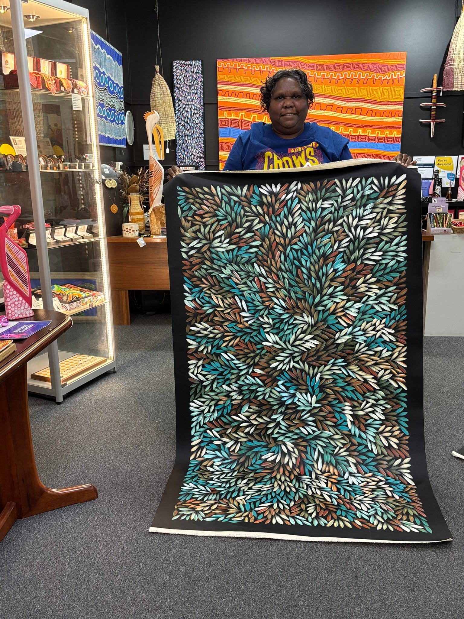 Sharon Numina - Bush Medicine Leaves .95-3