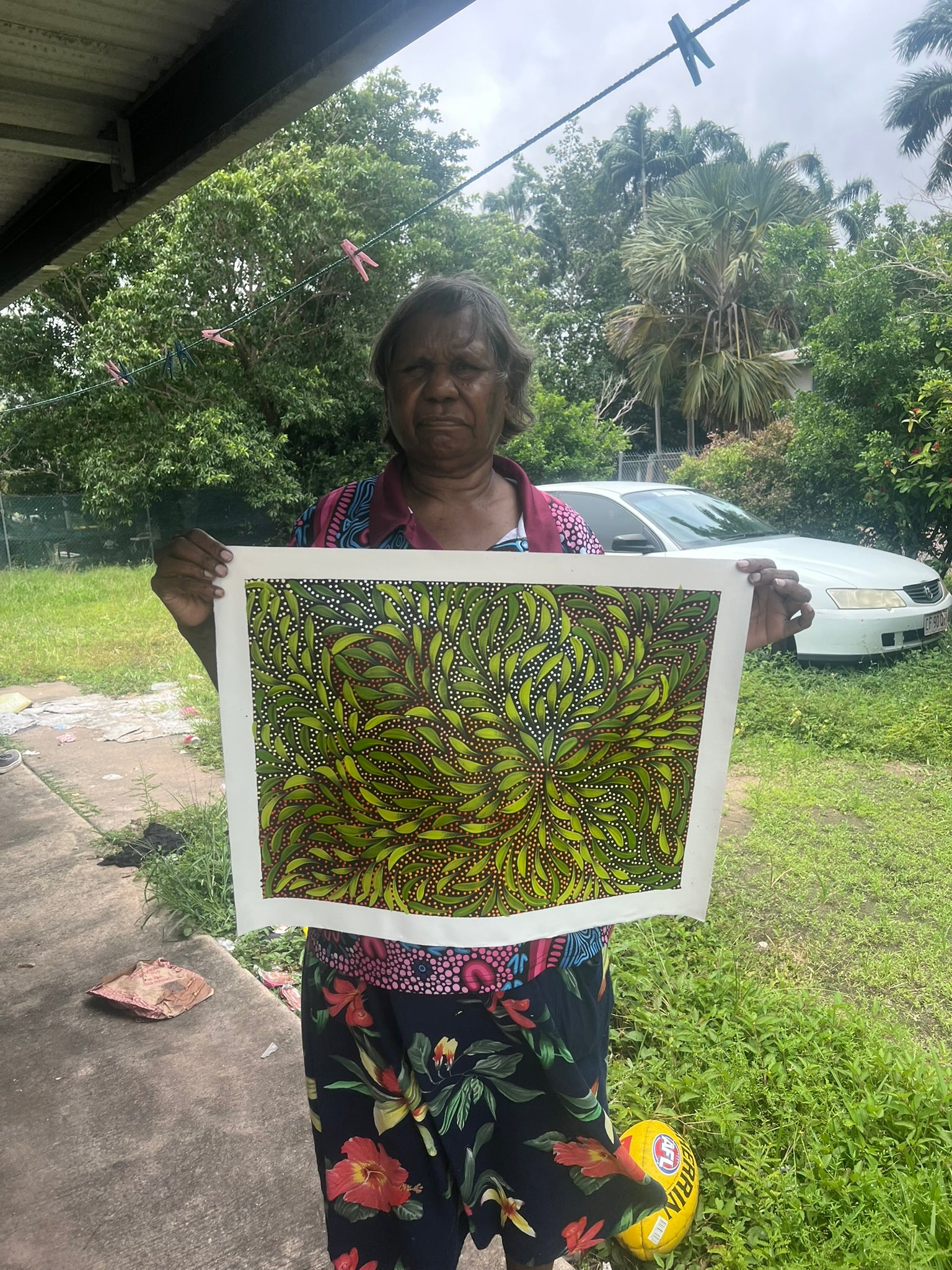 Caroline Numina - Bush Medicine Leaves and Seeds .04-17