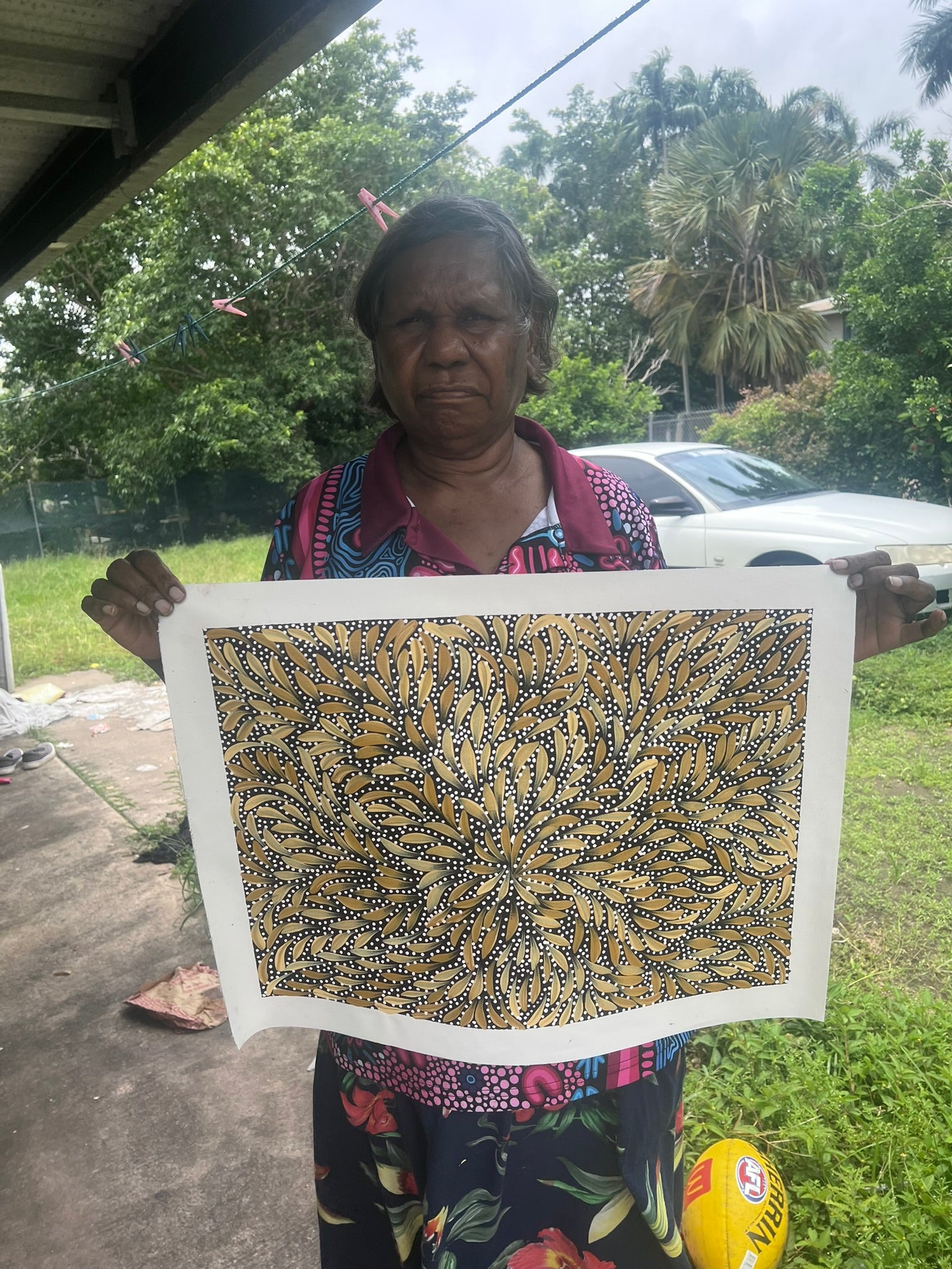 Caroline Numina - Bush Medicine Leaves and Seeds .04-22