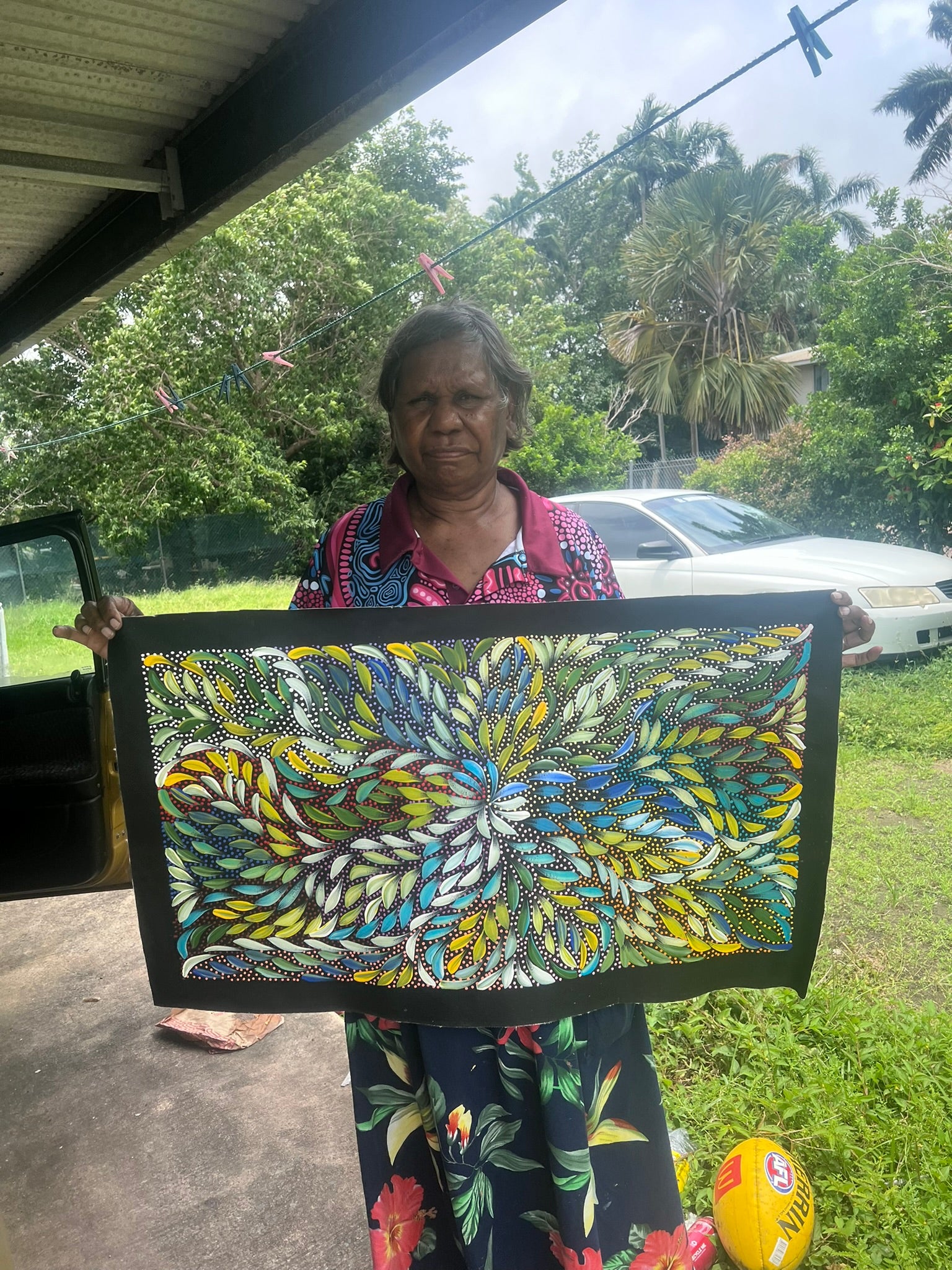 Caroline Numina - Bush Medicine Leaves Seeded .04-28