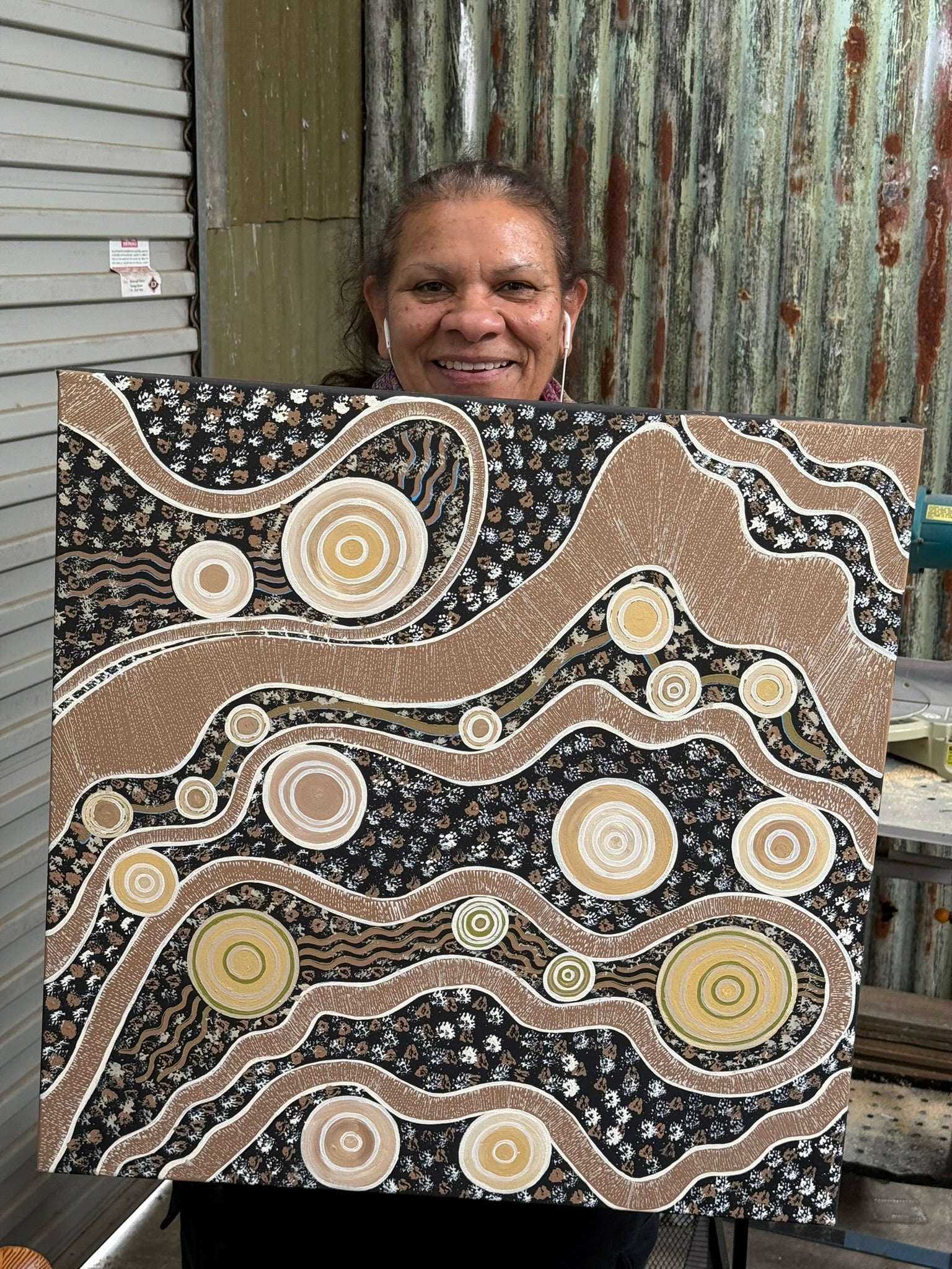 Deidre Burgoyne Rosier - Rockholes Down by the Seas .06-4 *pre-stretched*