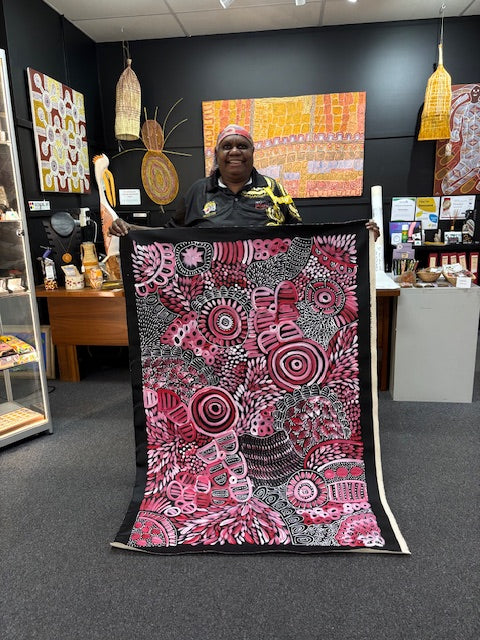 Louise Numina Napananka - Dreamtime .09-28