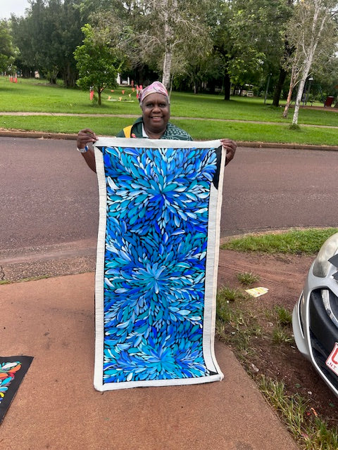 Louise Numina Napananka - Bush Medicine Leaves .09-3