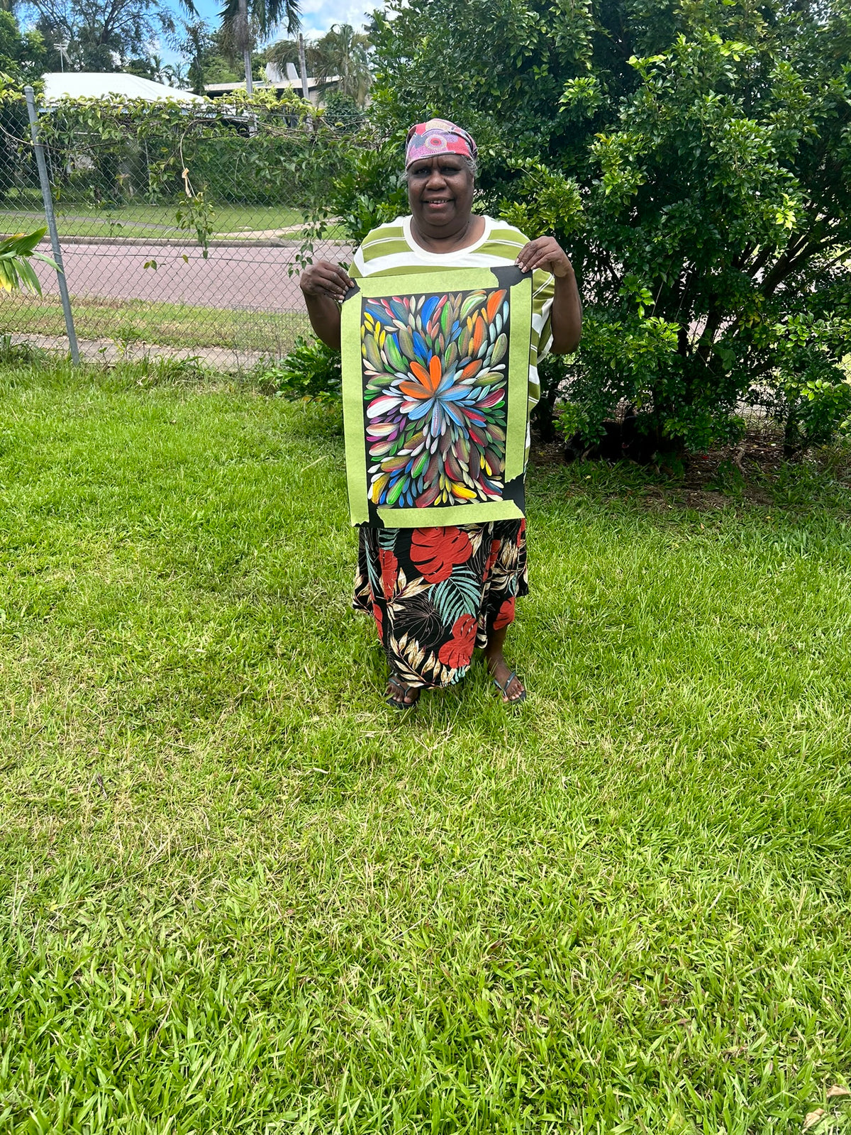 Louise Numina Napananka - Bush Medicine Leaves .16-10