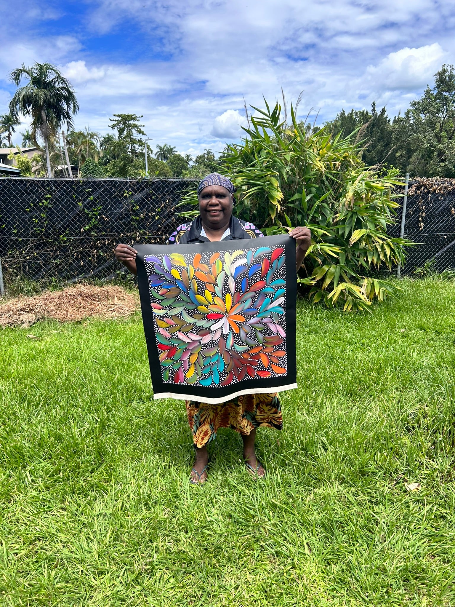 Louise Numina Napananka - Bush Medicine Leaves and Seeds .16-53