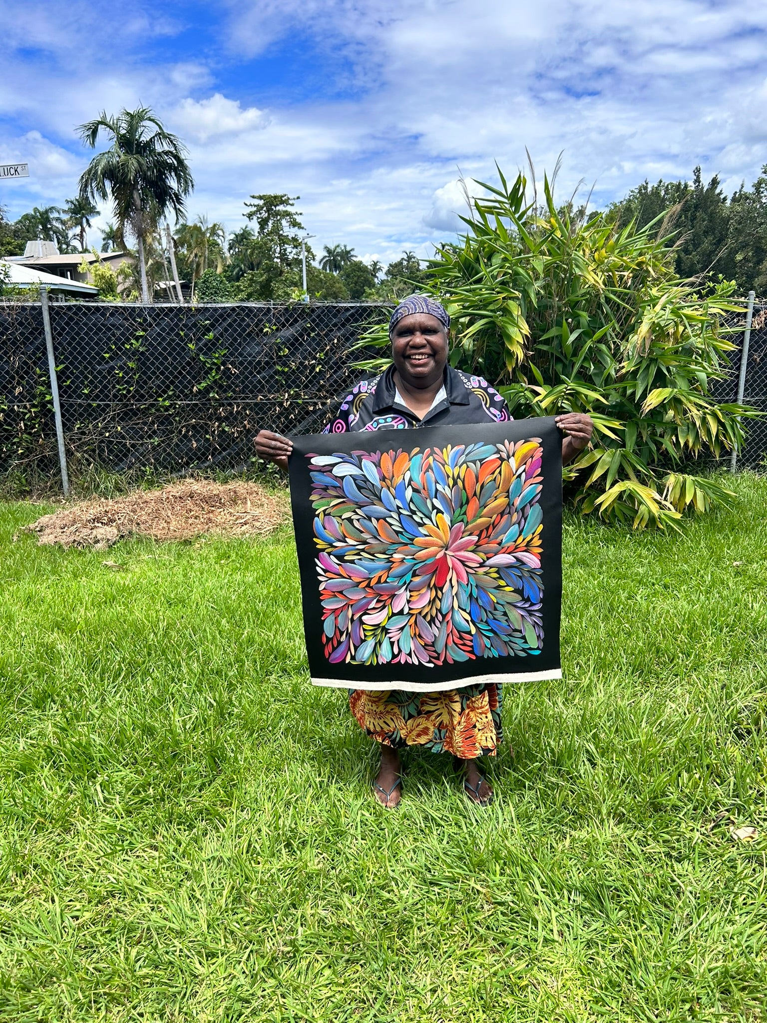 Louise Numina Napananka - Bush Medicine Leaves .16-56