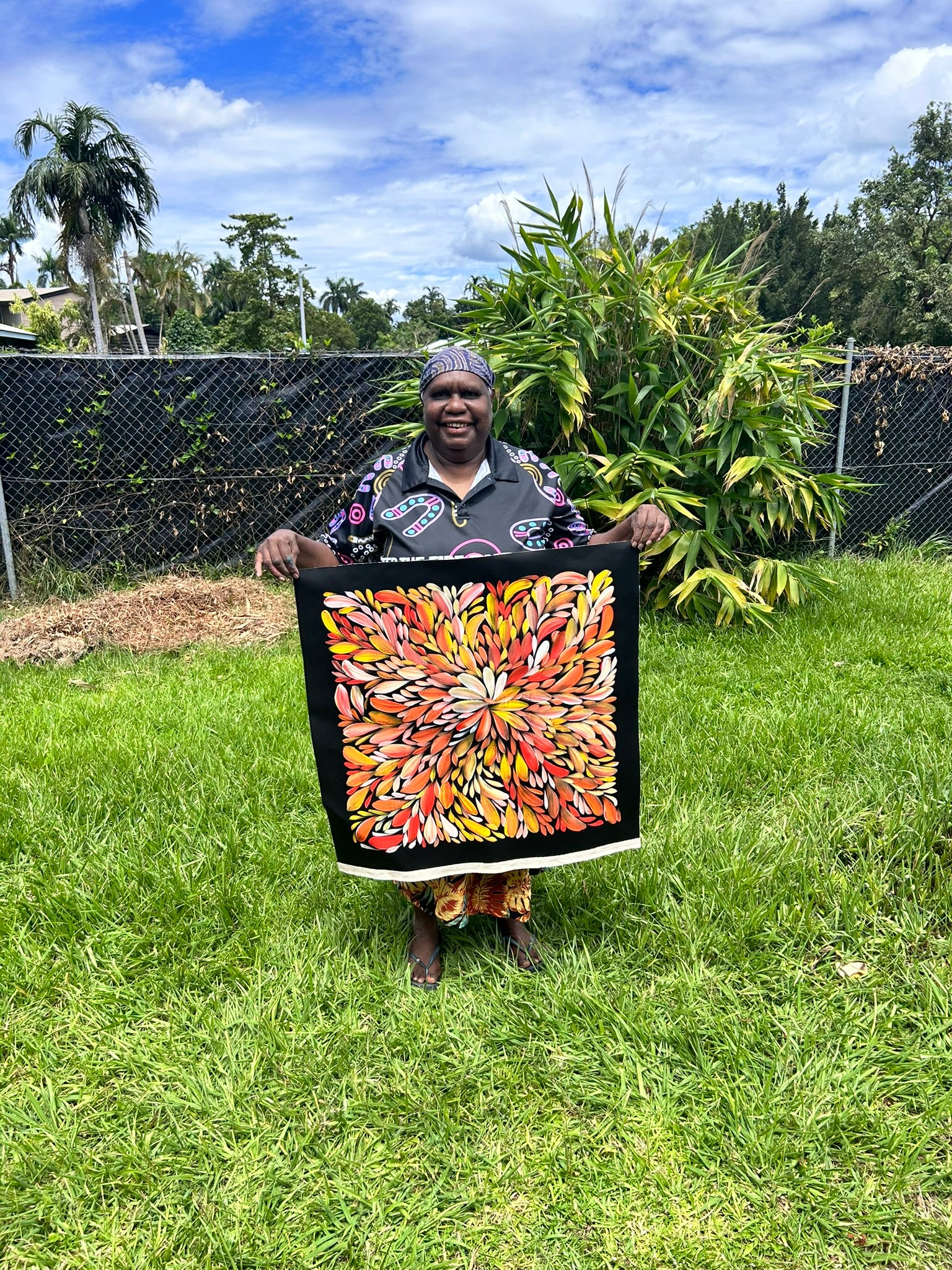 Louise Numina Napananka - Bush Medicine Leaves .16-57