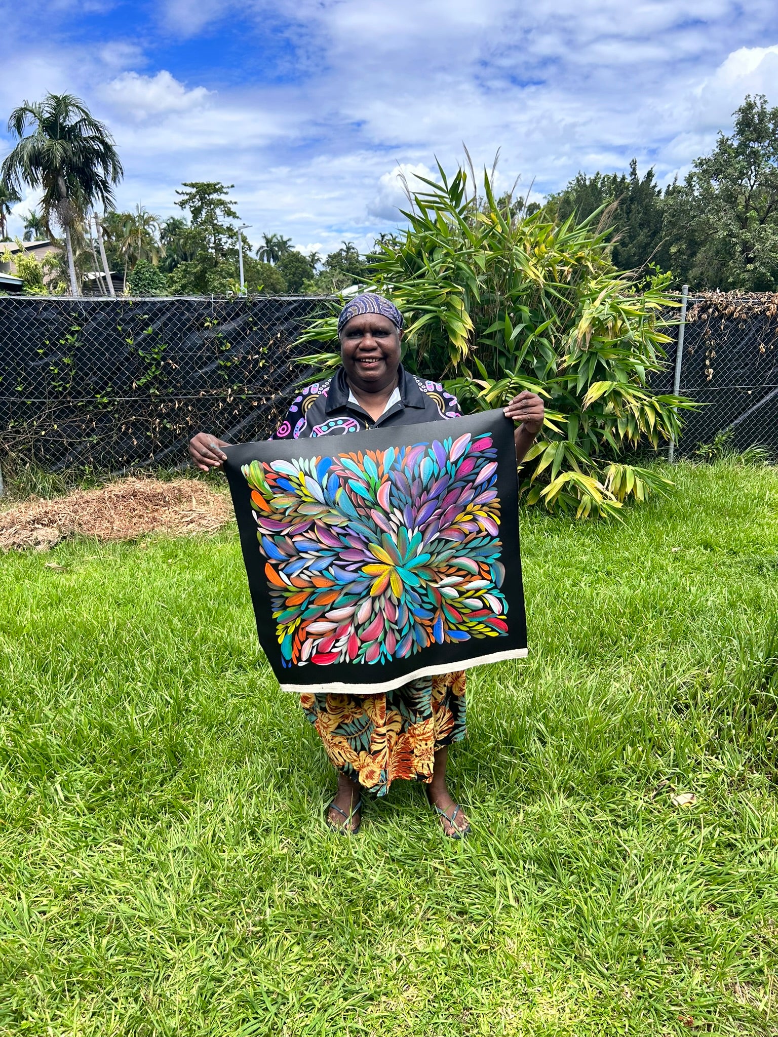 Louise Numina Napananka - Bush Medicine Leaves .16-58