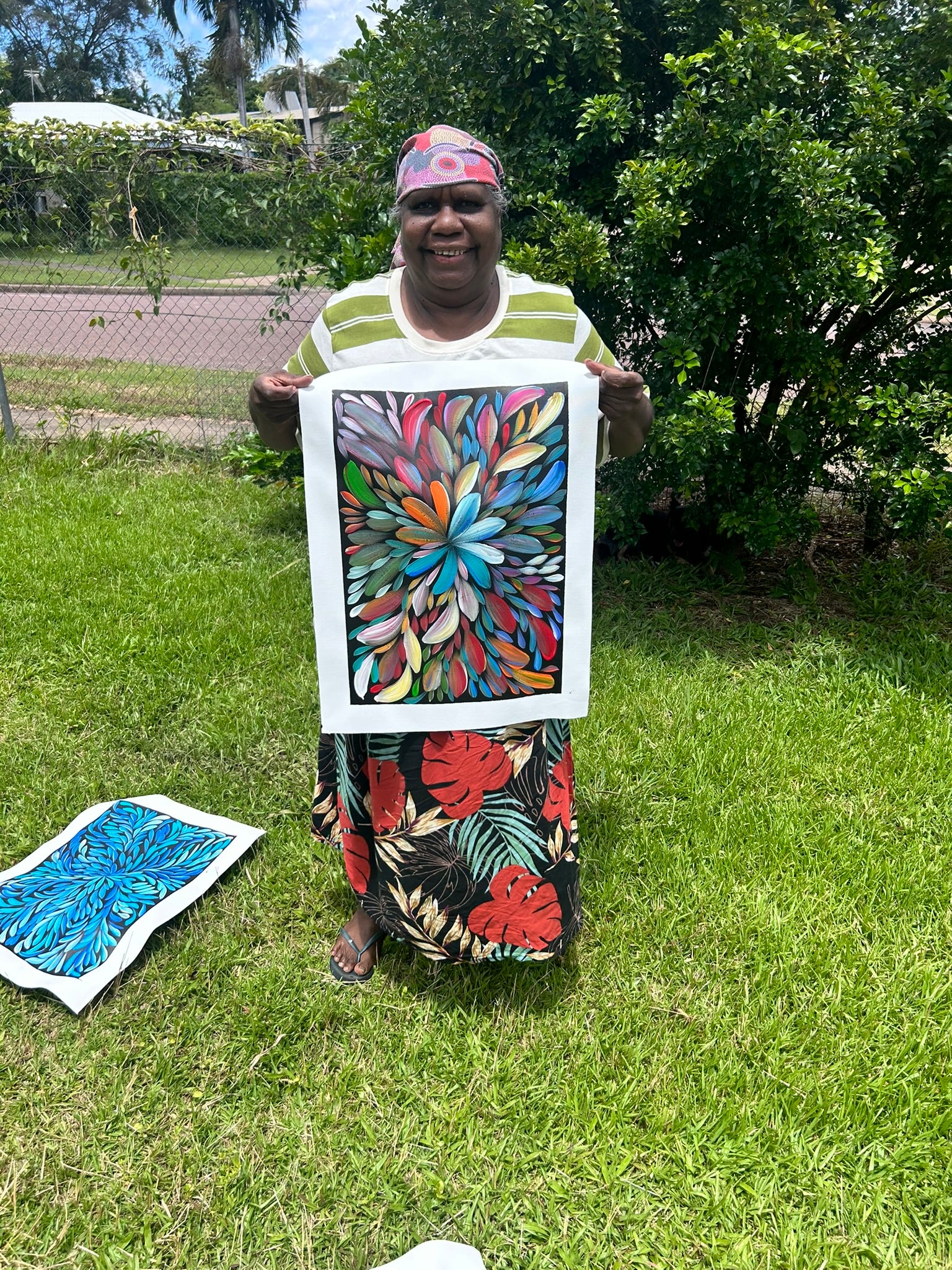 Louise Numina Napananka - Bush Medicine Leaves .16-6