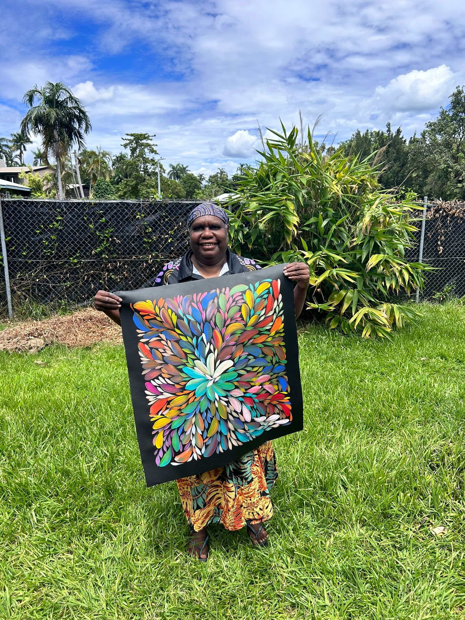 Louise Numina Napananka - Bush Medicine Leaves .16-63