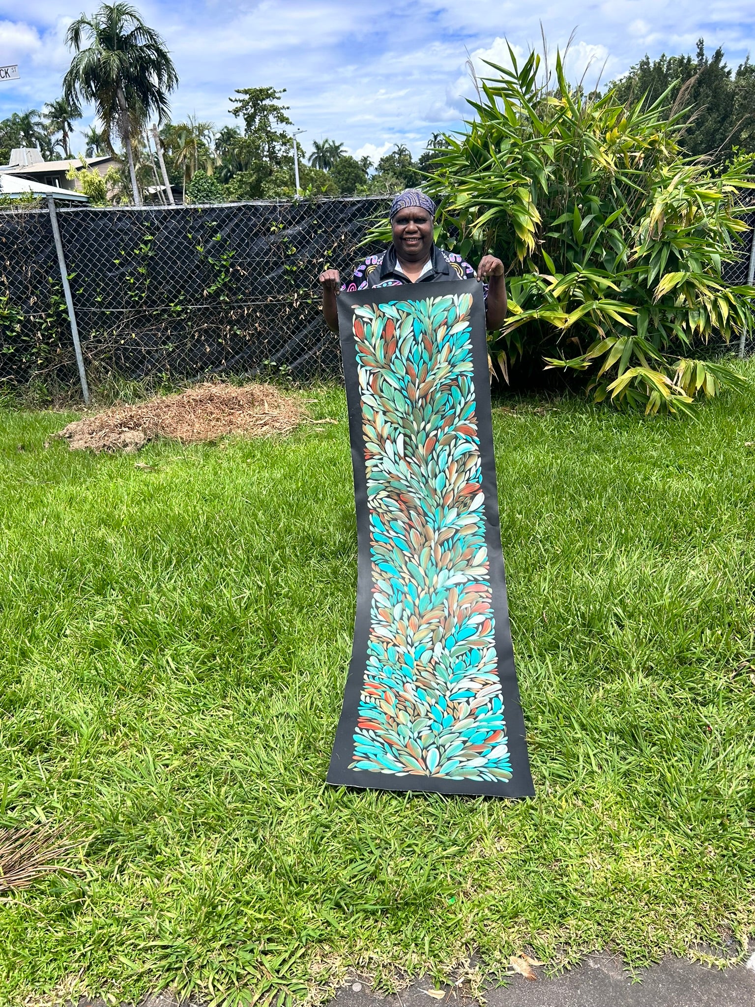 Louise Numina Napananka - Bush Medicine Leaves .16-68