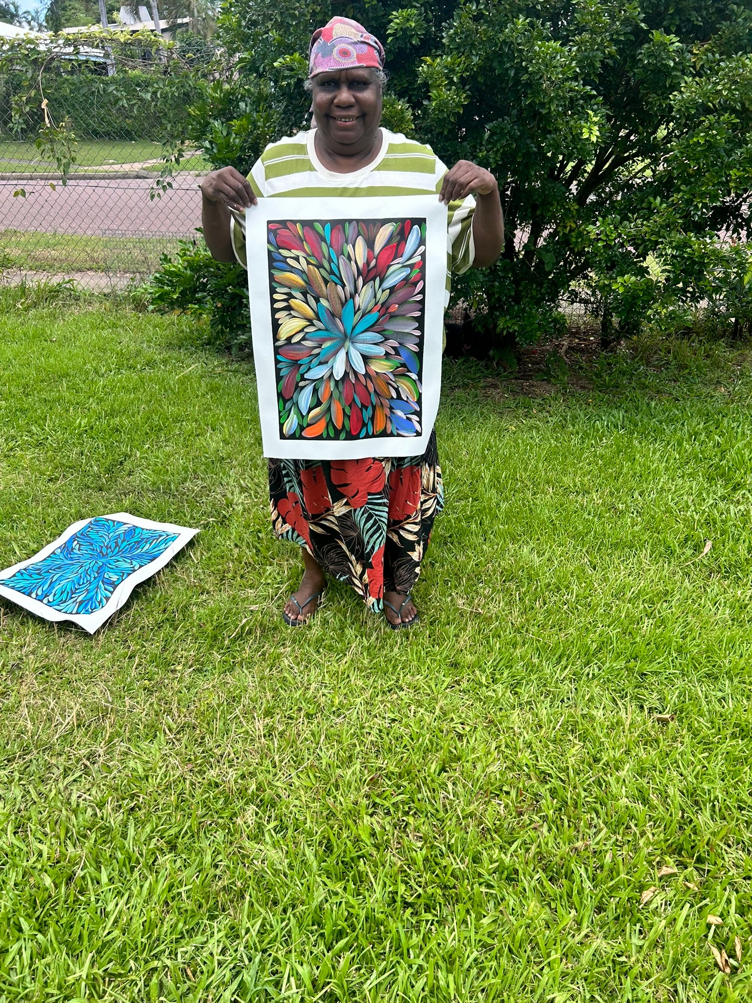 Louise Numina Napananka - Bush Medicine Leaves .16-7