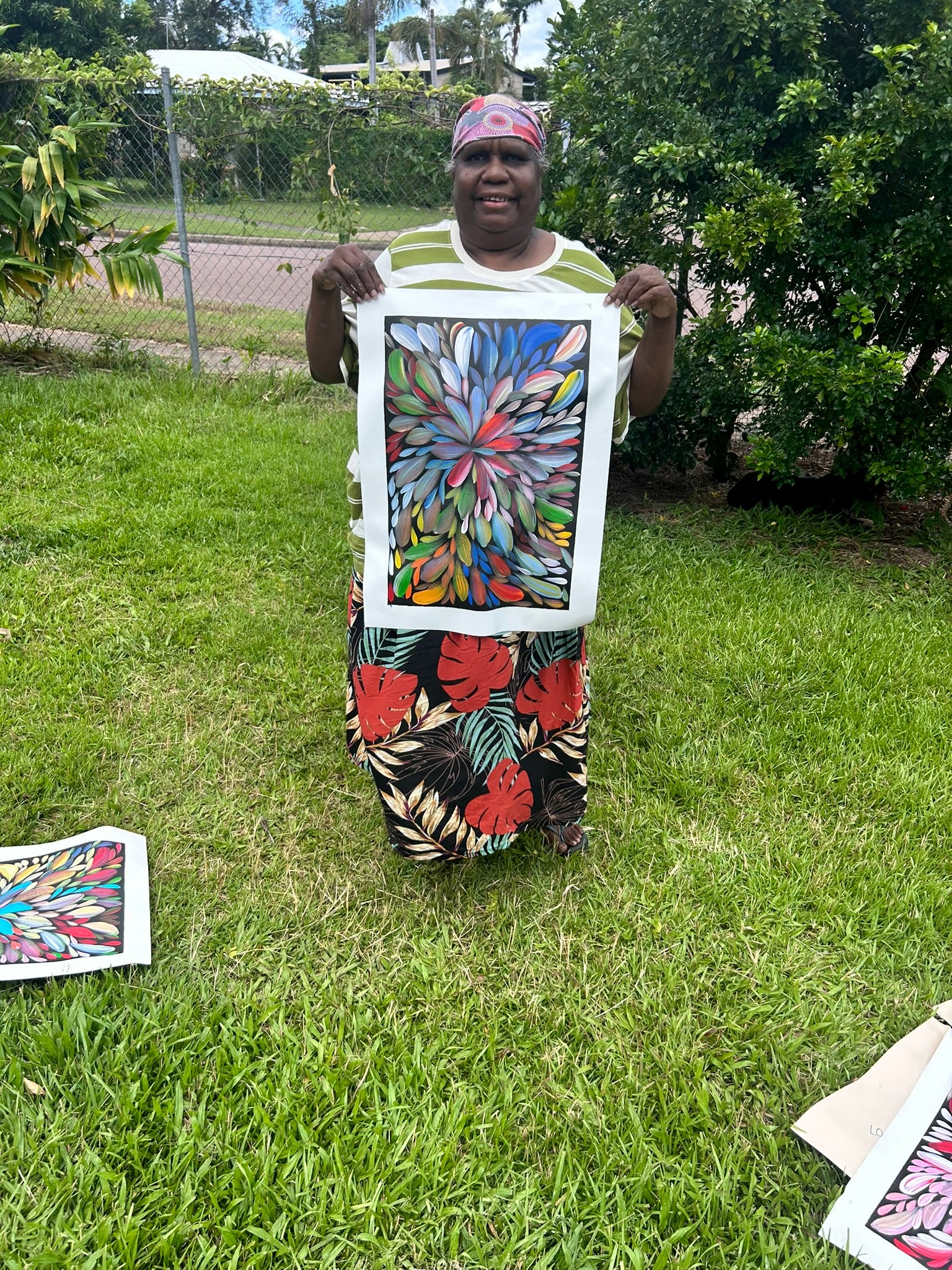 Louise Numina Napananka - Bush Medicine Leaves .16-22