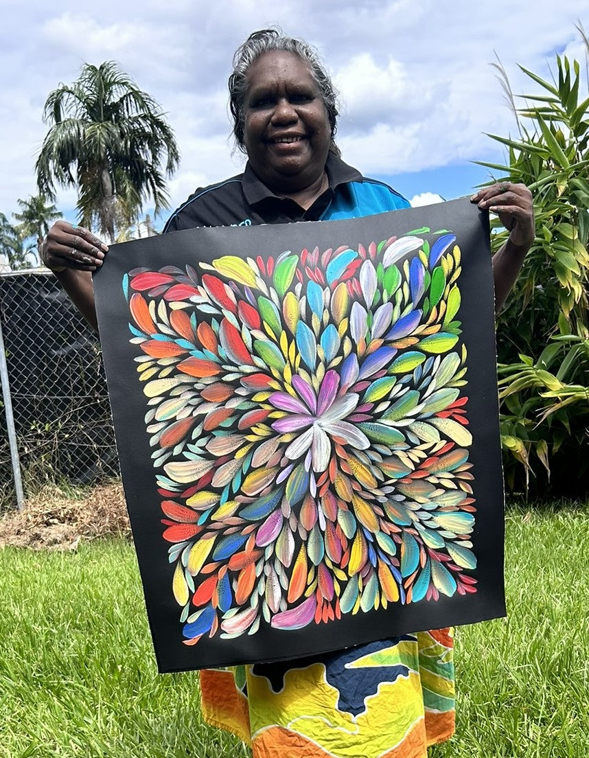 Louise Numina Napananka - Bush Medicine Leaves .16-44