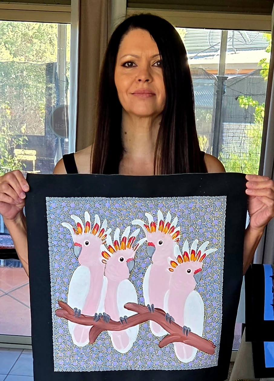 Kathleen Buzzacott - Major Mitchell's Cockatoos  .17-15
