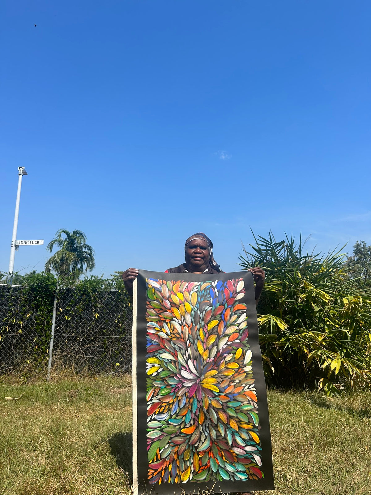 Louise Numina Napananka - Bush Medicine Leaves .21-12