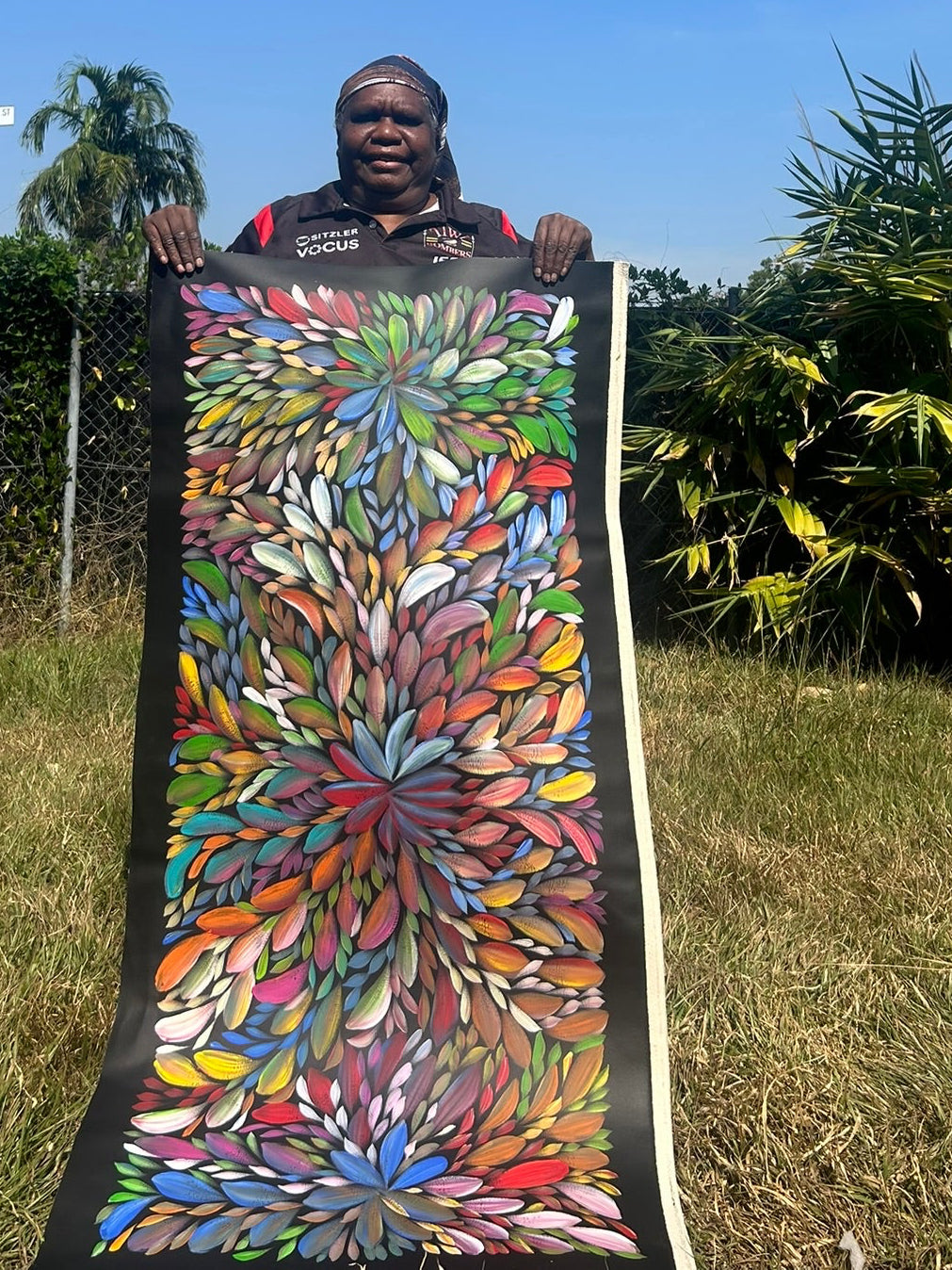 Louise Numina Napananka - Bush Medicine Leaves .21-11