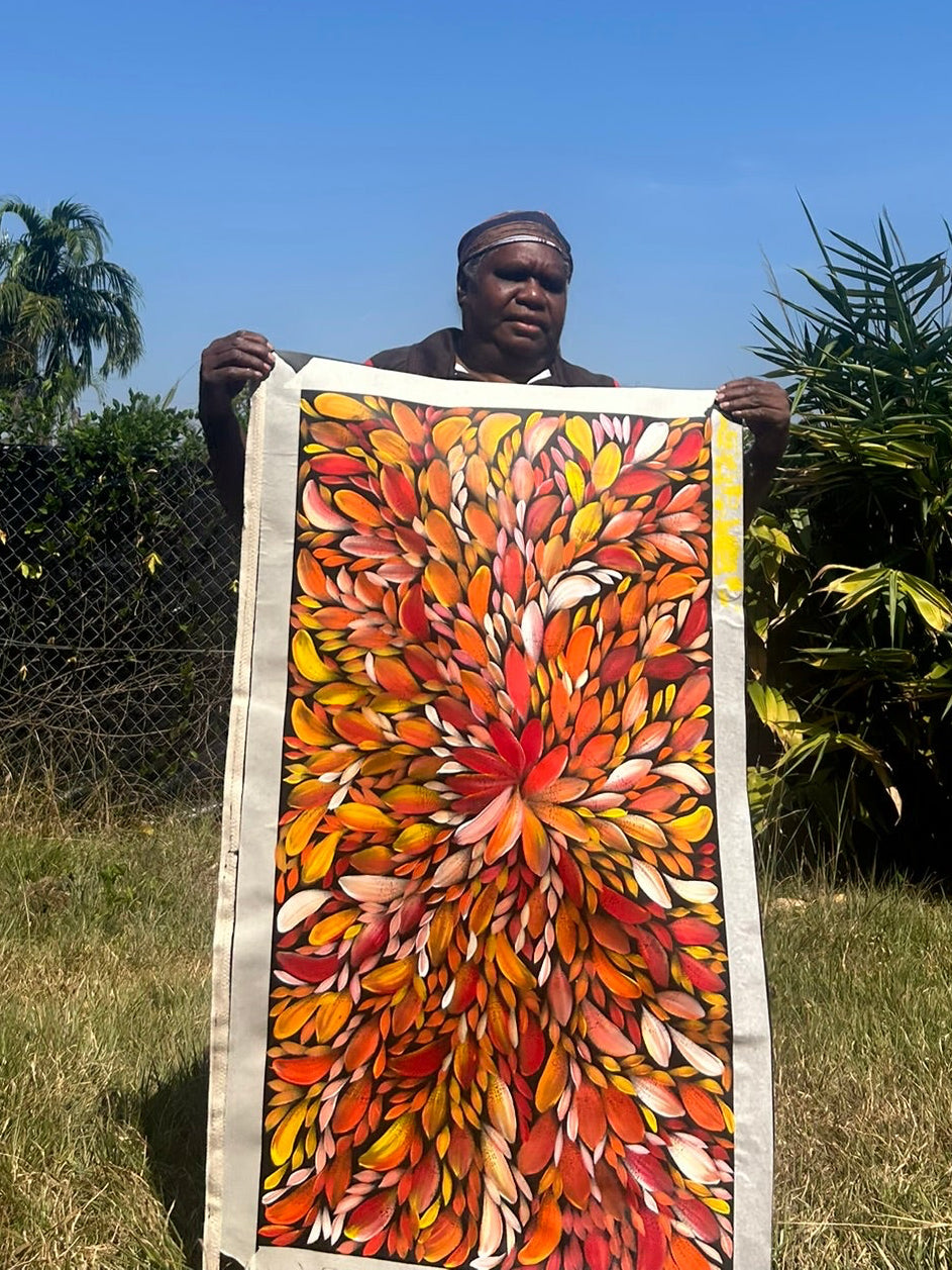 Louise Numina Napananka - Bush Medicine Leaves .21-13