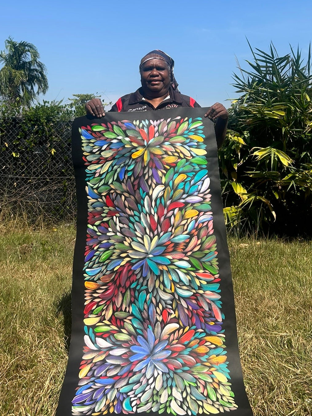 Louise Numina Napananka - Bush Medicine Leaves .21-6