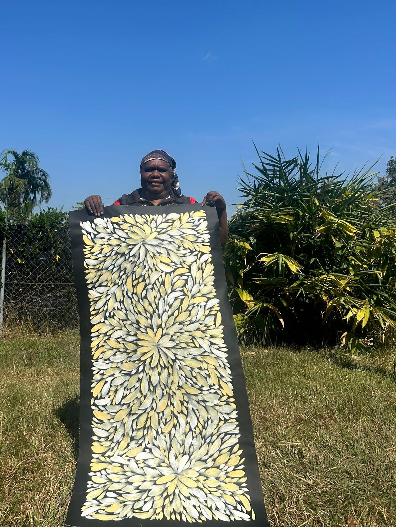 Louise Numina Napananka - Bush Medicine Leaves .21-8
